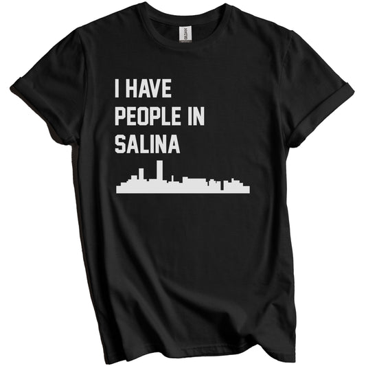 I Have People In Salina Kansas Skyline T-Shirt