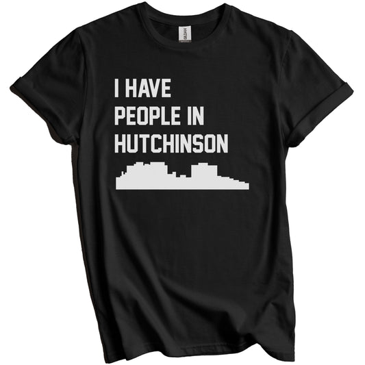I Have People In Hutchinson Kansas Skyline T-Shirt