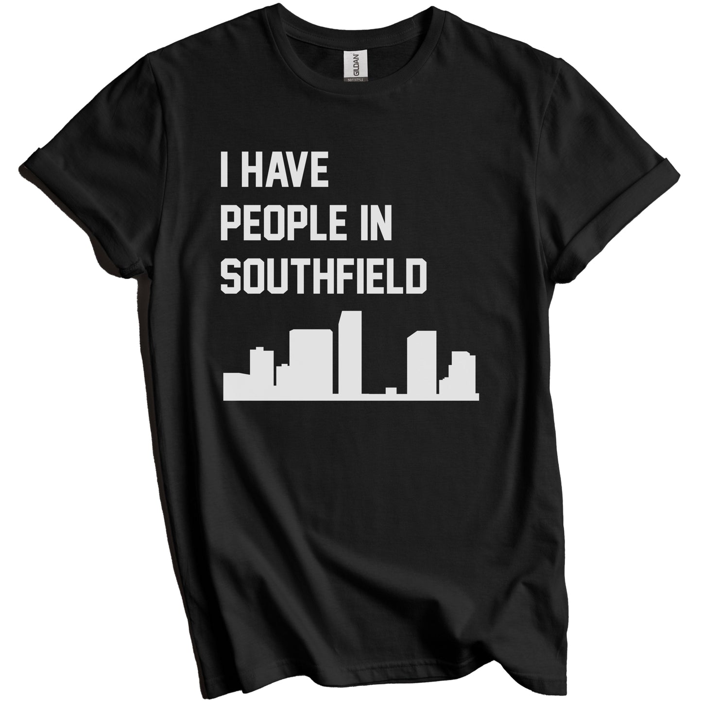 I Have People In Southfield Michigan Skyline T-Shirt
