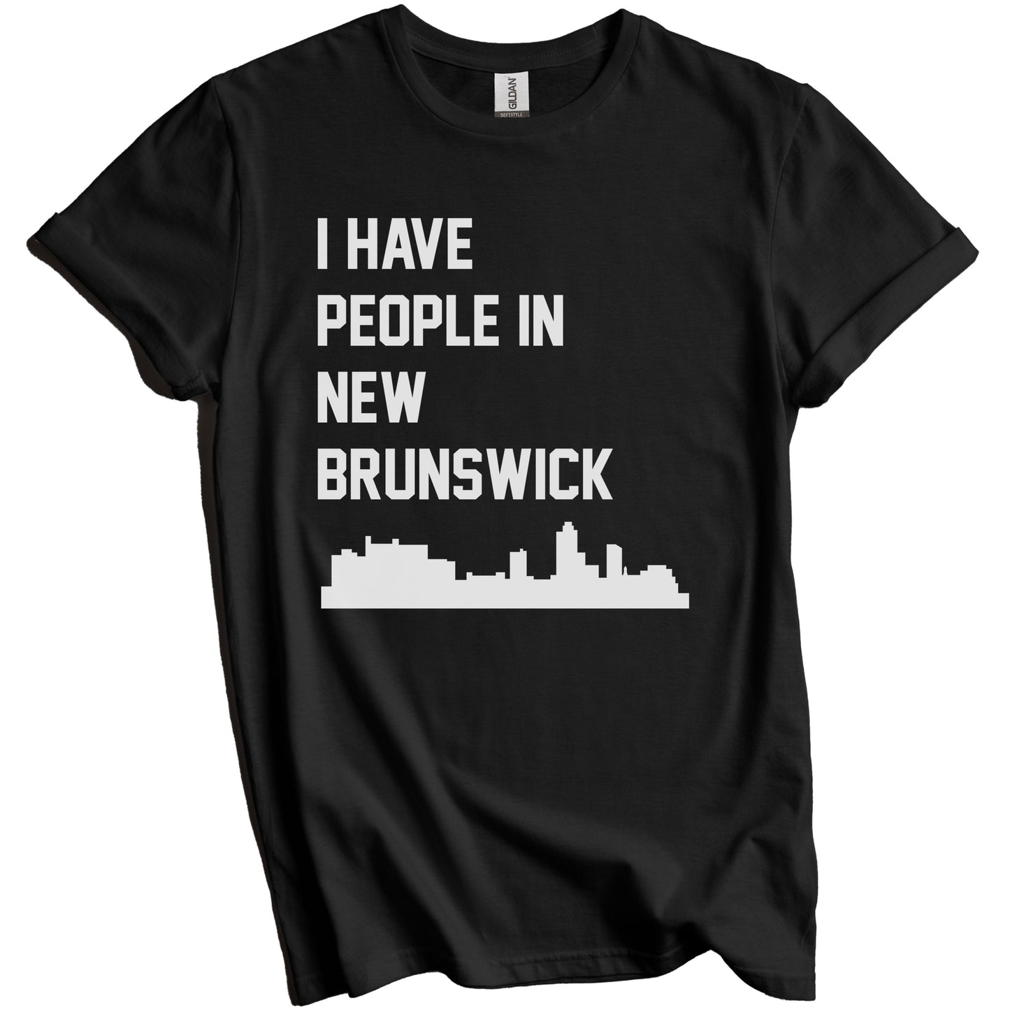 I Have People In New Brunswick New Jersey Skyline T-Shirt