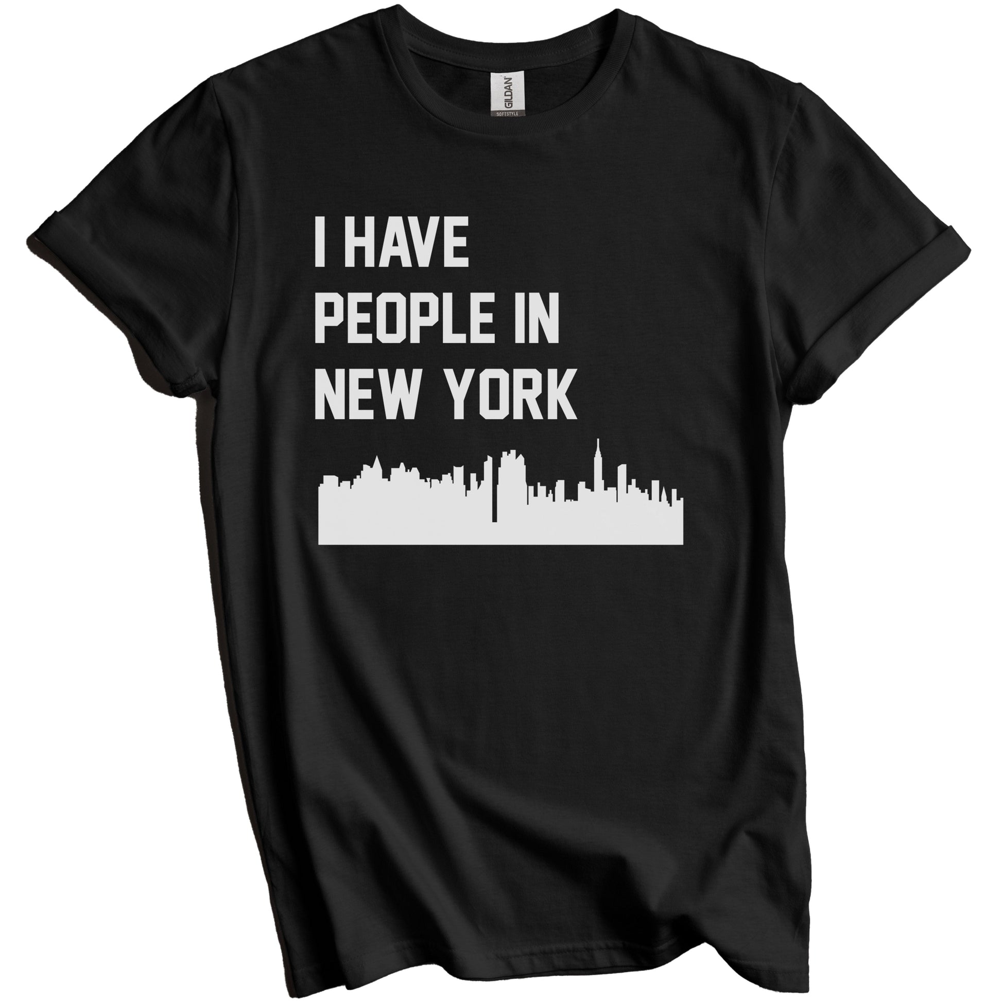 I Have People In New York City Skyline T-Shirt