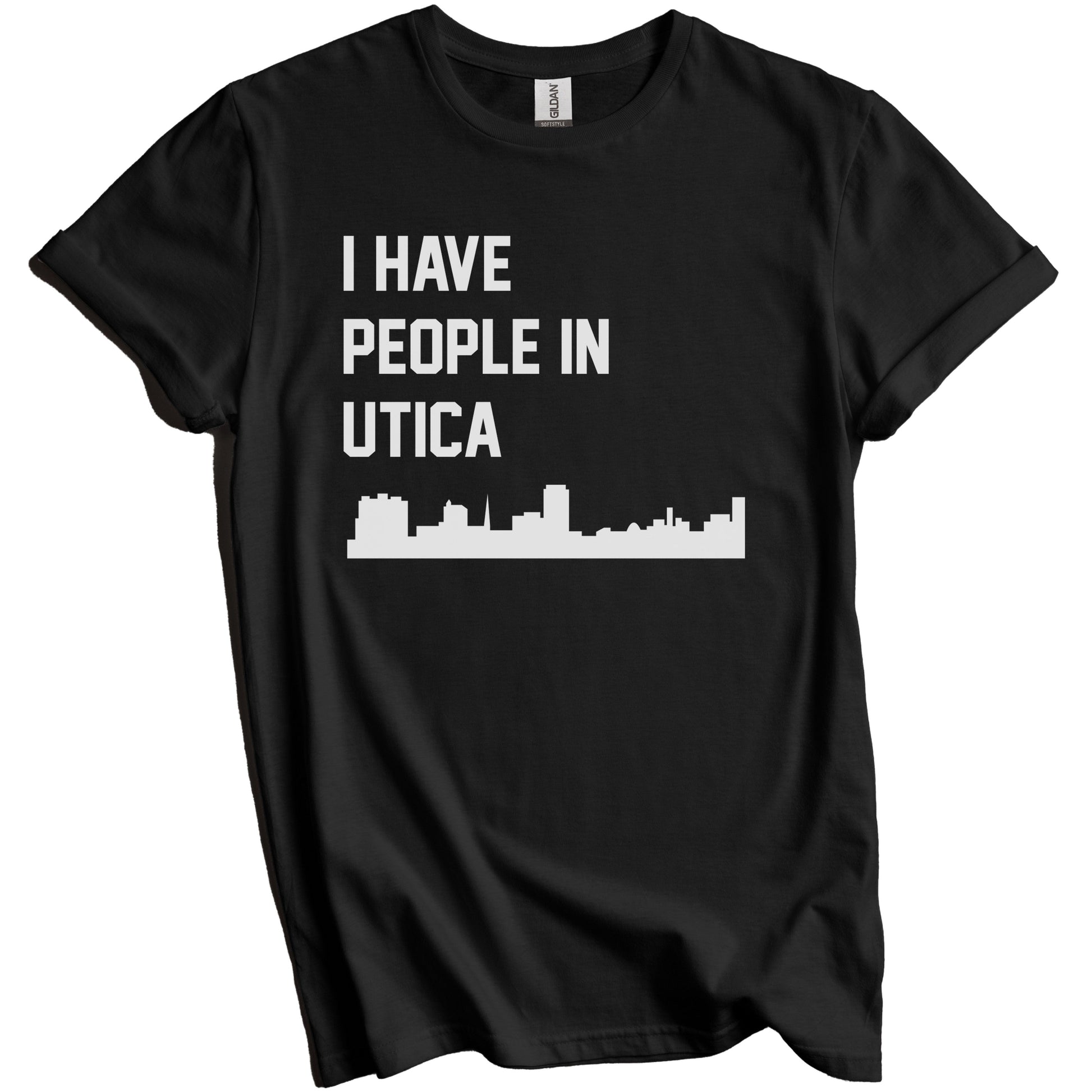 I Have People In Utica New York Skyline T-Shirt