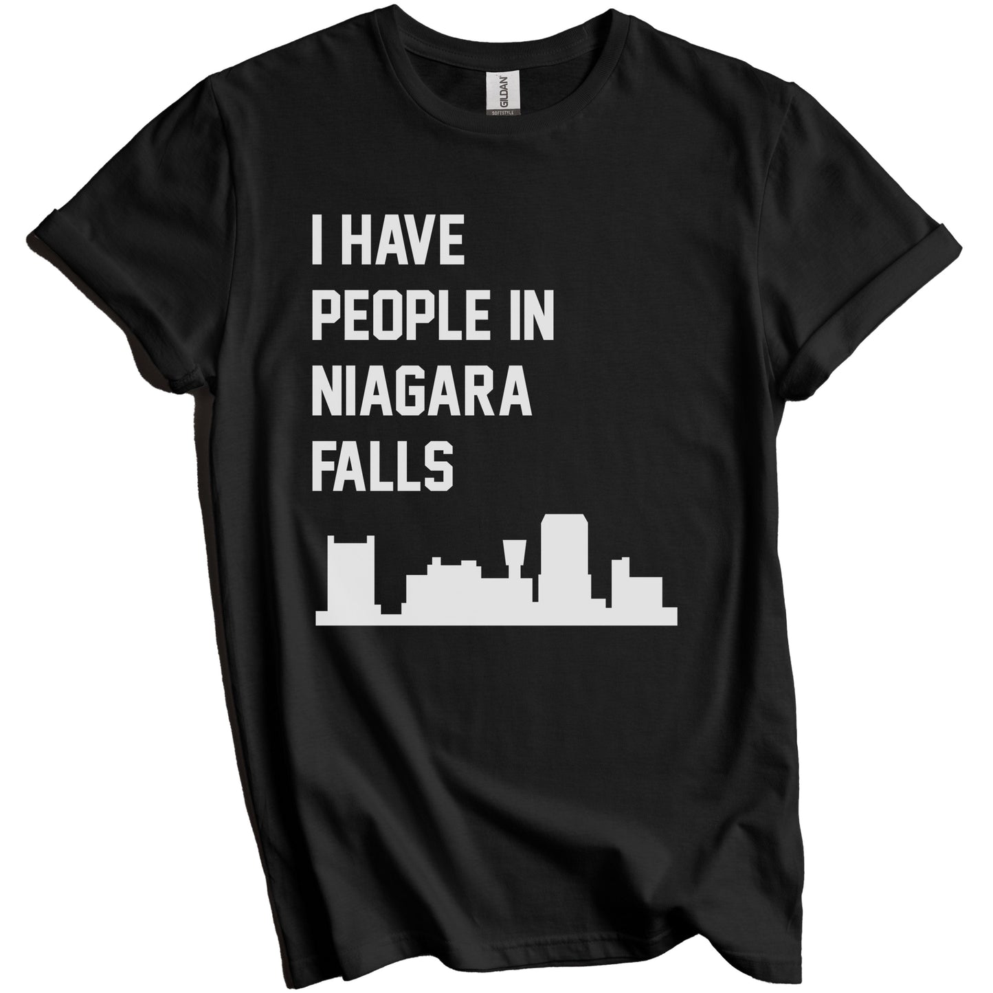 I Have People In Niagara Falls New York Skyline T-Shirt
