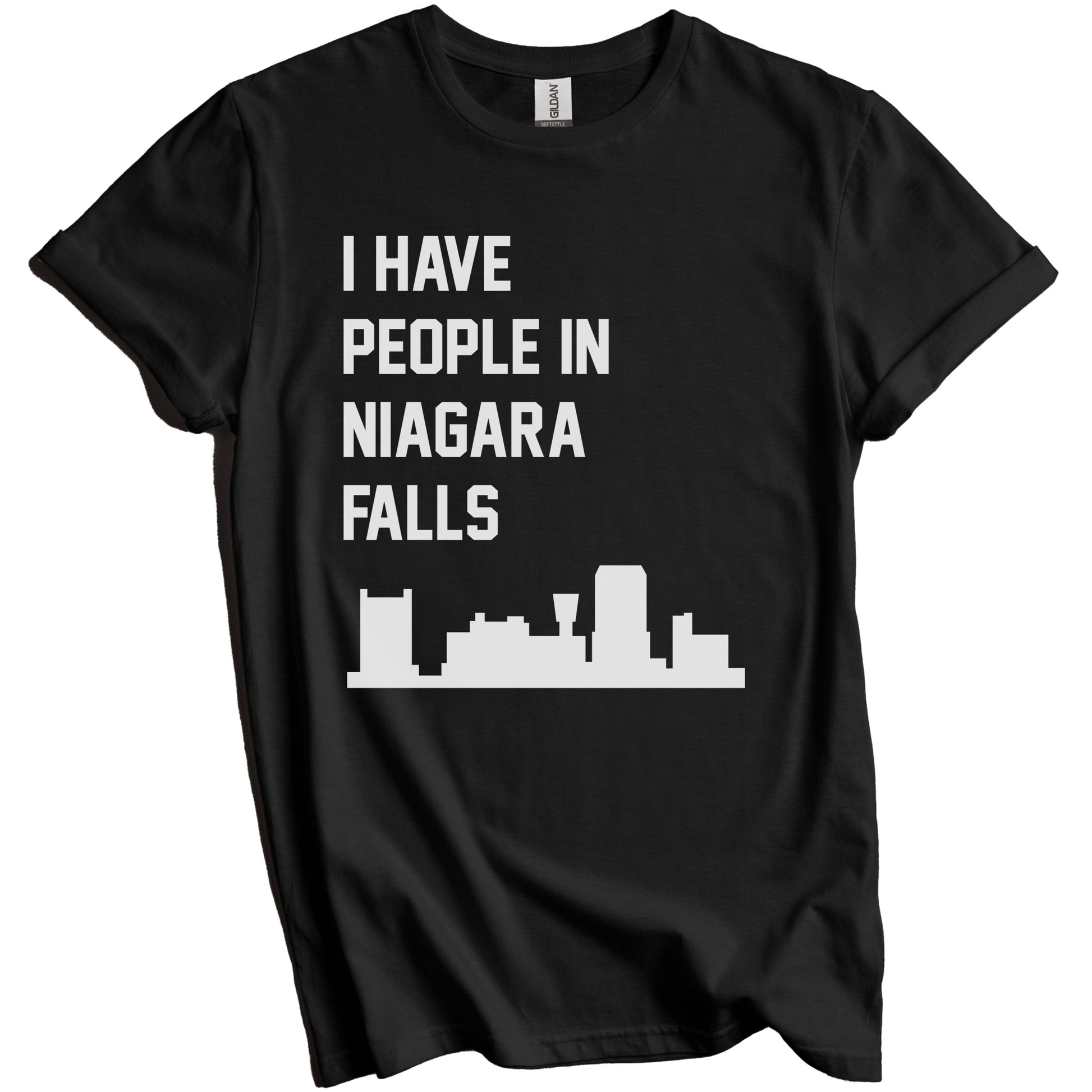 I Have People In Niagara Falls New York Skyline T-Shirt