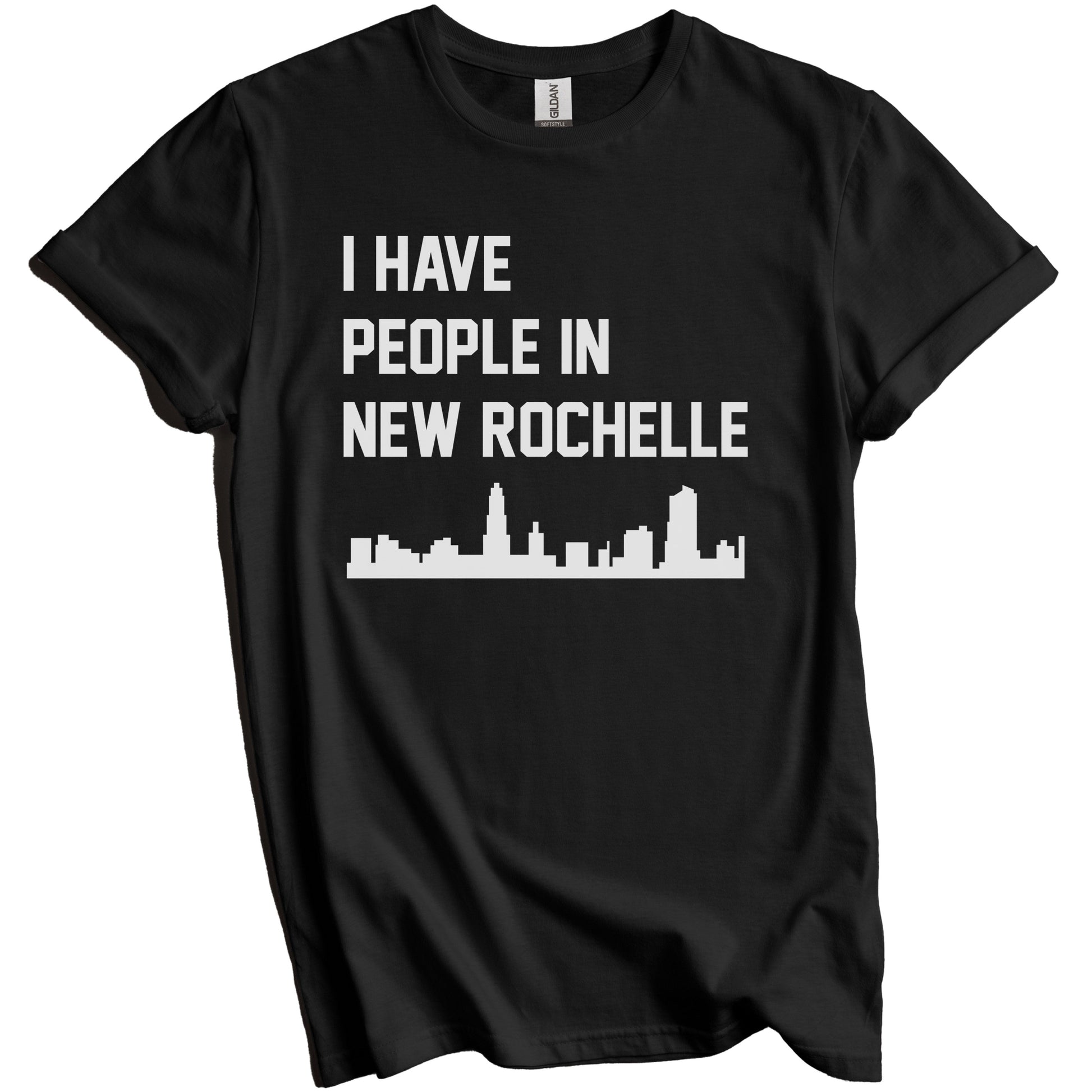 I Have People In New Rochelle New York Skyline T-Shirt