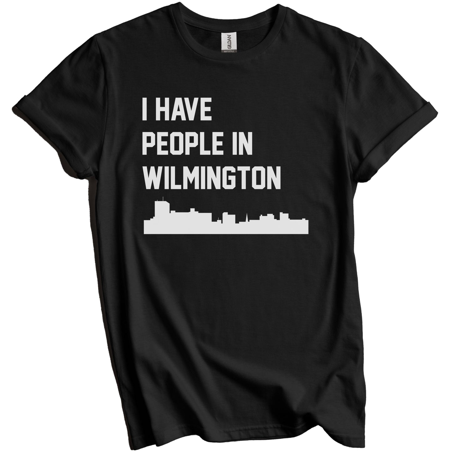 I Have People In Wilmington North Carolina Skyline T-Shirt