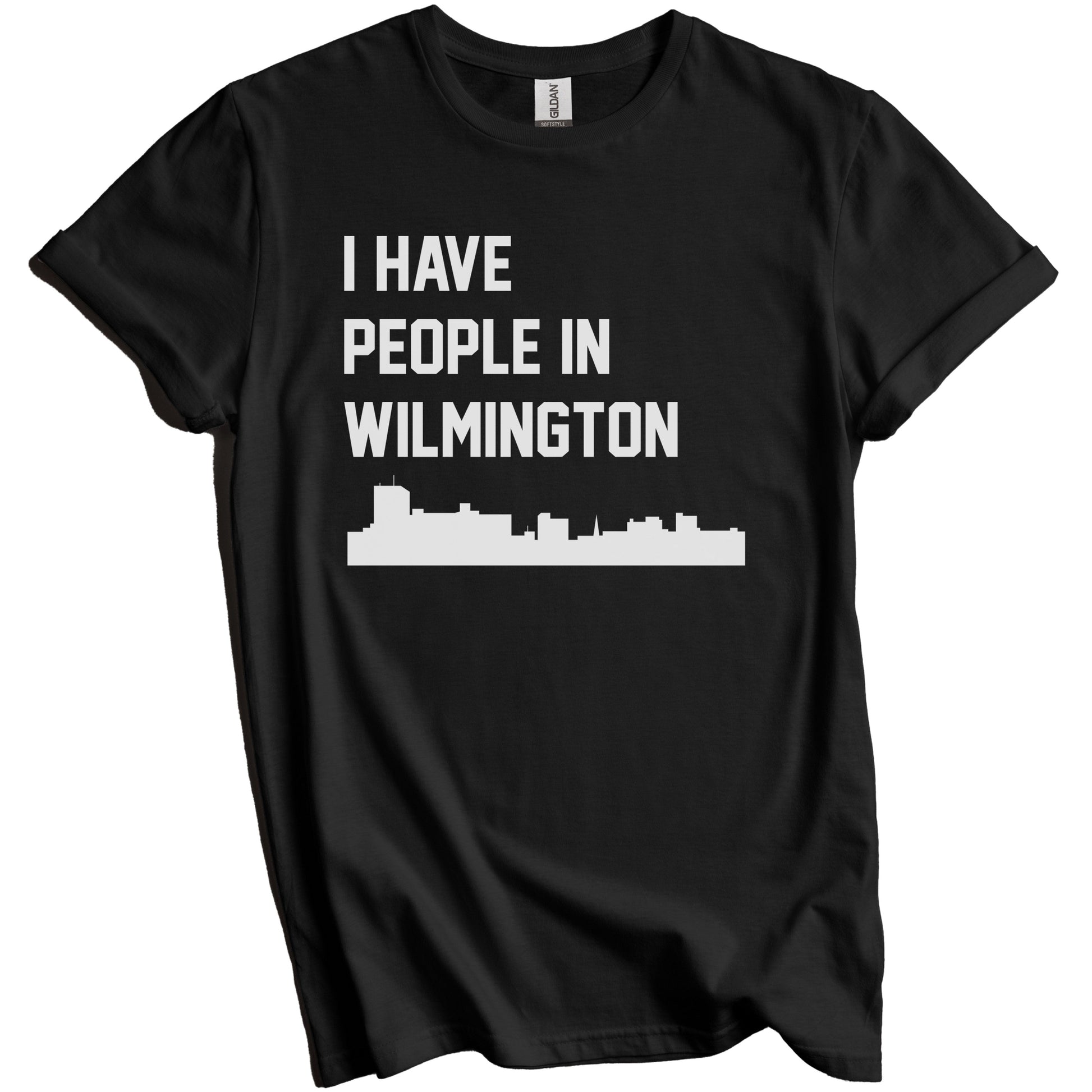 I Have People In Wilmington North Carolina Skyline T-Shirt
