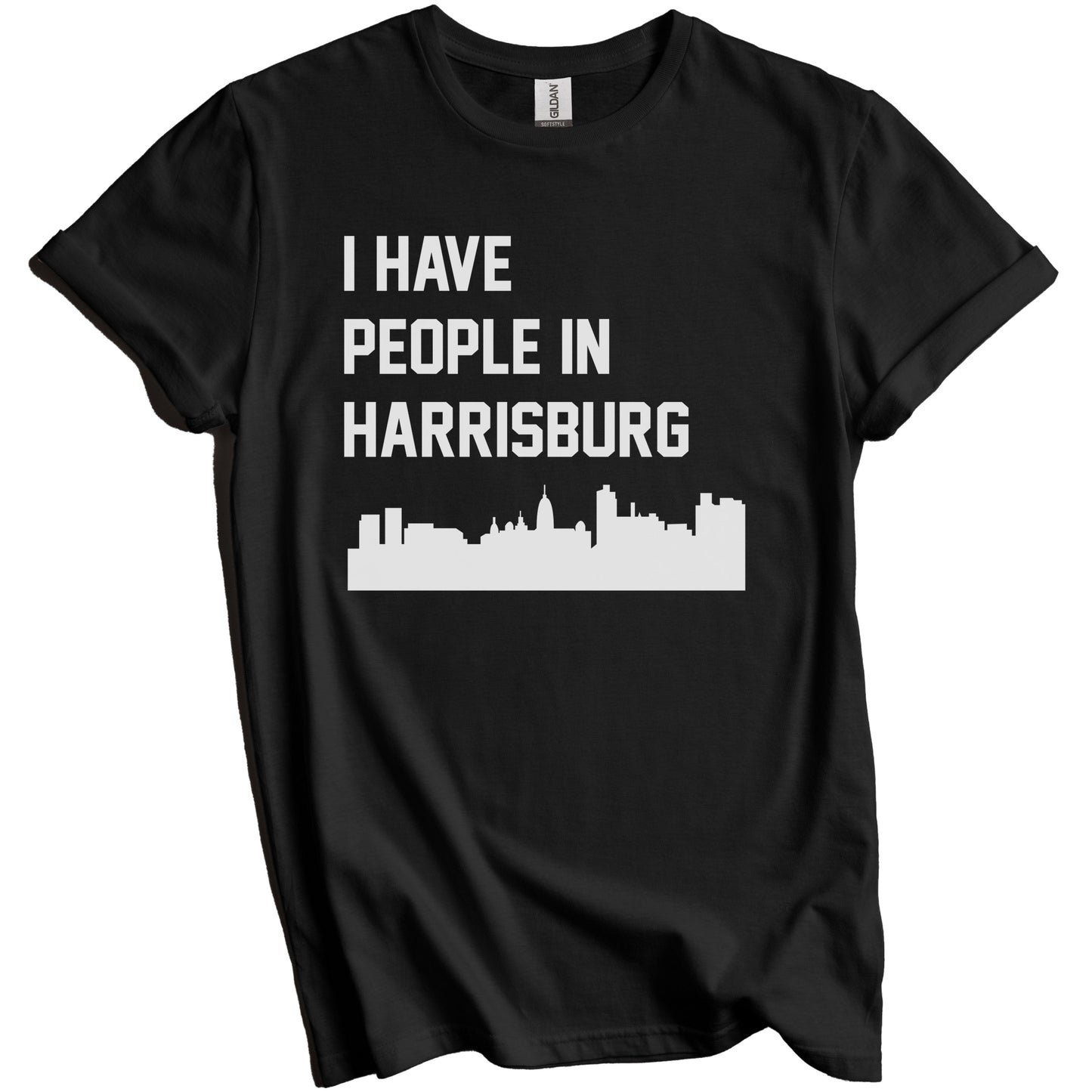 I Have People In Harrisburg Pennsylvania Skyline T-Shirt