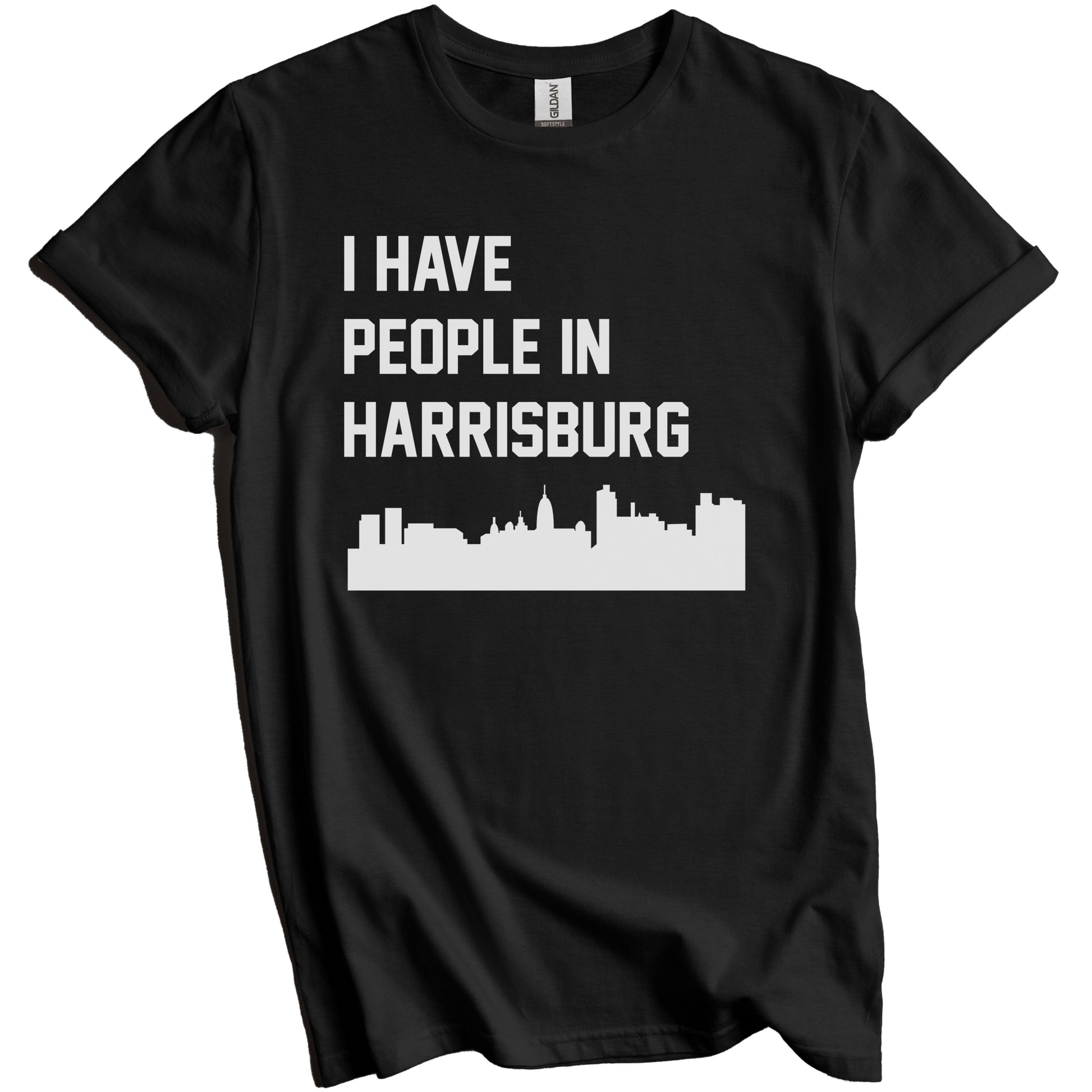 I Have People In Harrisburg Pennsylvania Skyline T-Shirt