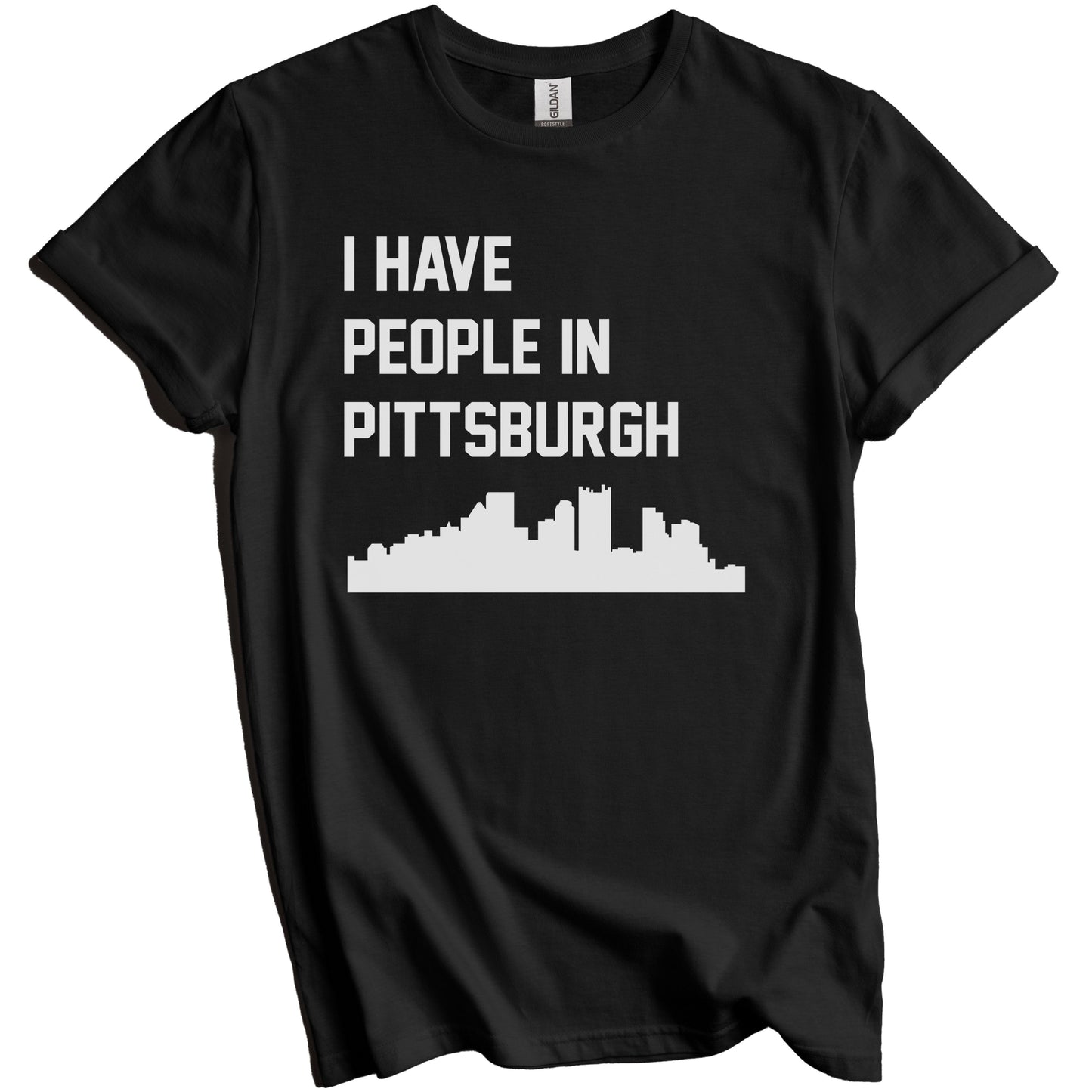 I Have People In Pittsburgh Pennsylvania Skyline T-Shirt