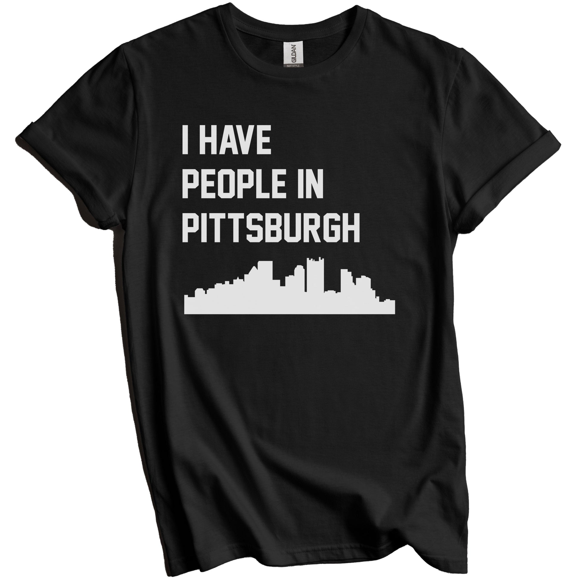 I Have People In Pittsburgh Pennsylvania Skyline T-Shirt