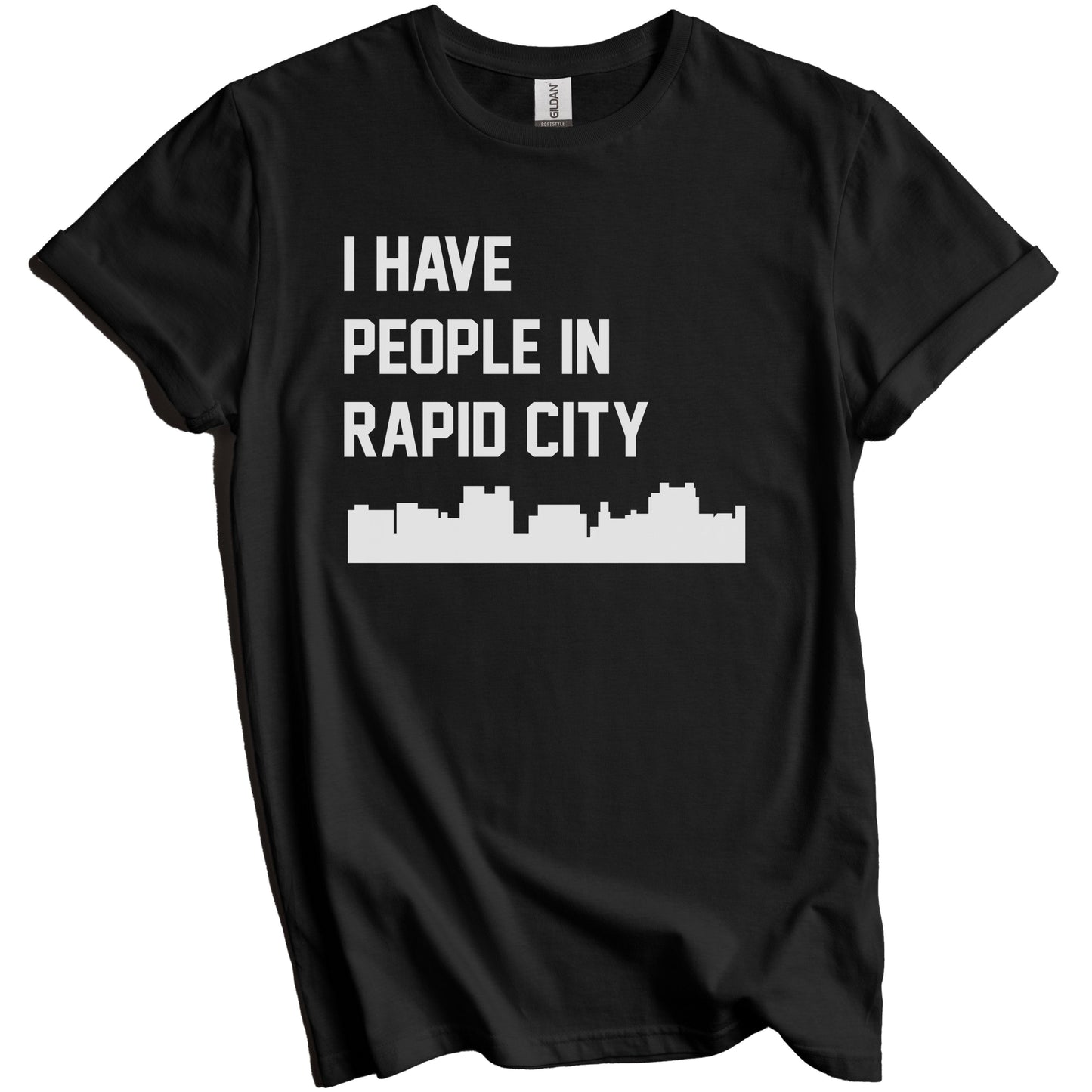 I Have People In Rapid City South Dakota Skyline T-Shirt