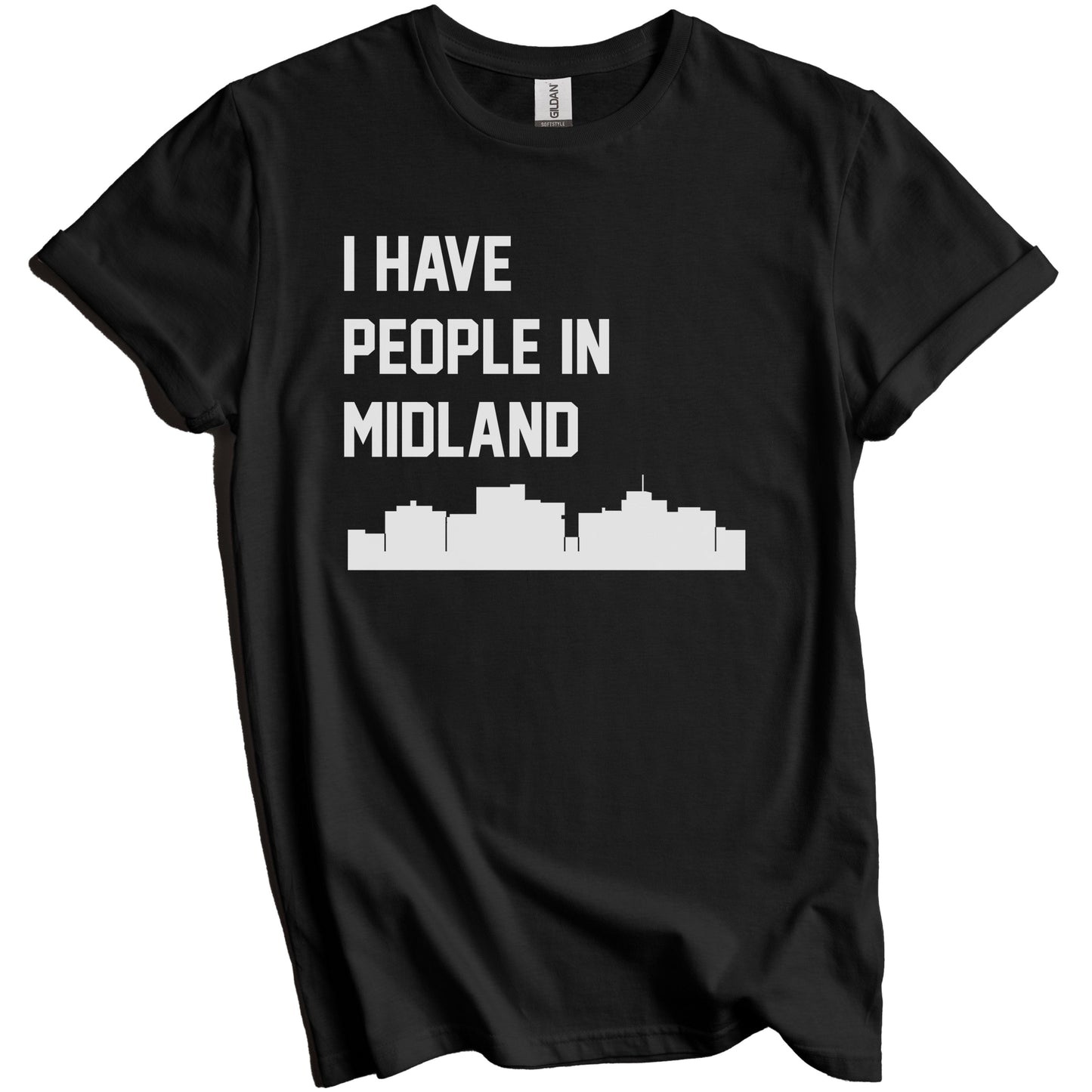 I Have People In Midland Texas Skyline T-Shirt