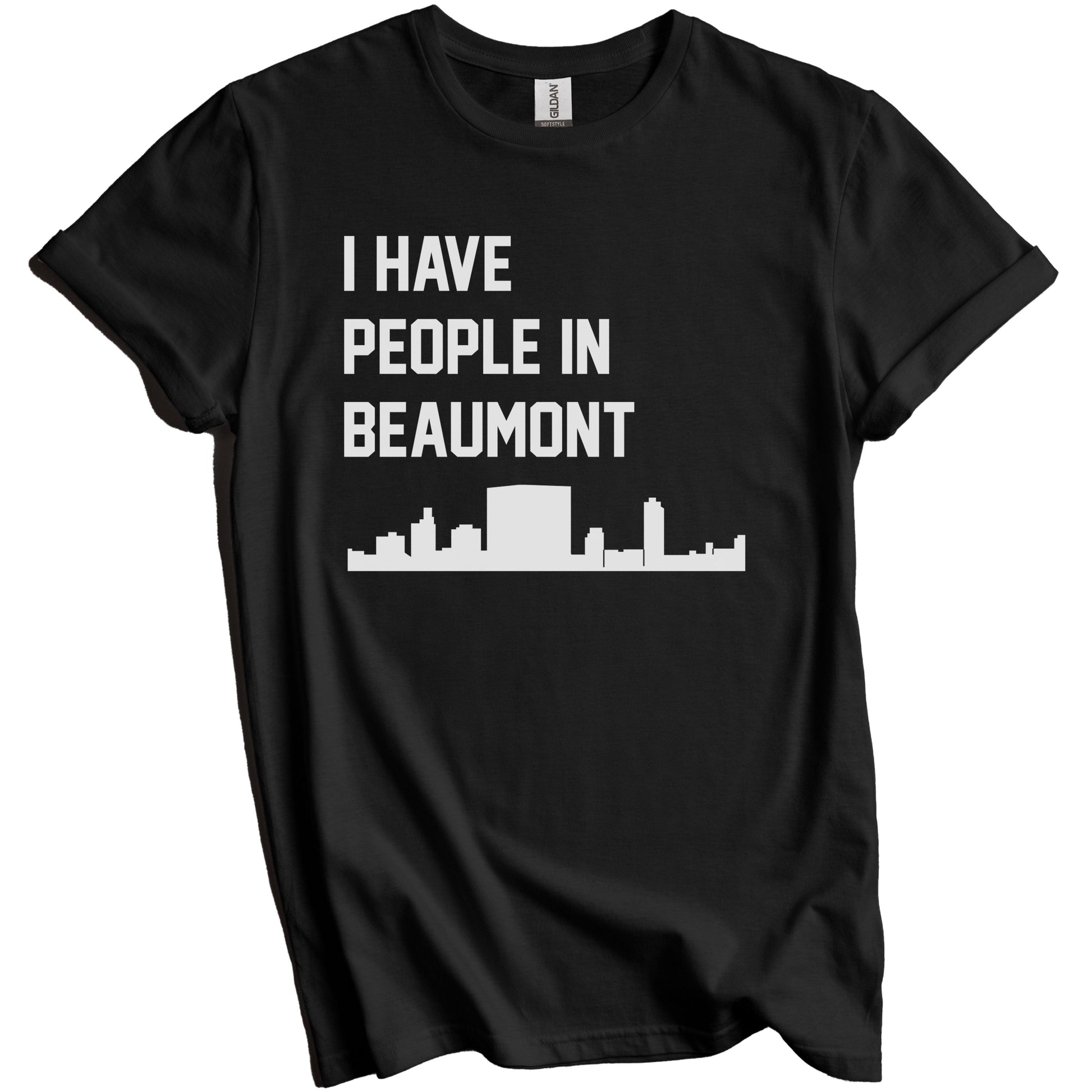 I Have People In Beaumont Texas Skyline T-Shirt