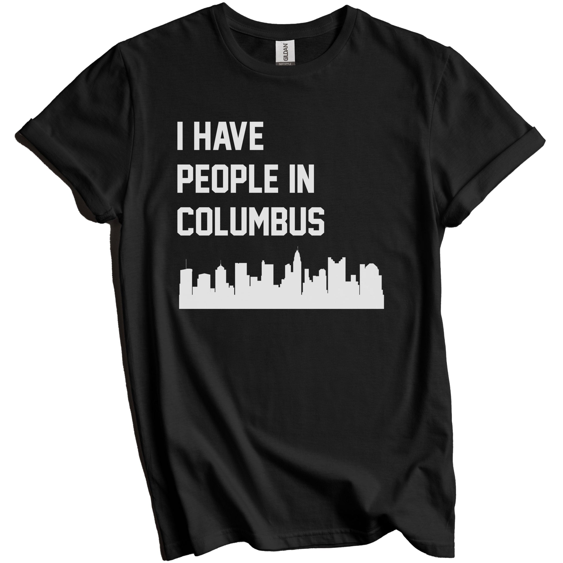 I Have People In Columbus Ohio Skyline T-Shirt