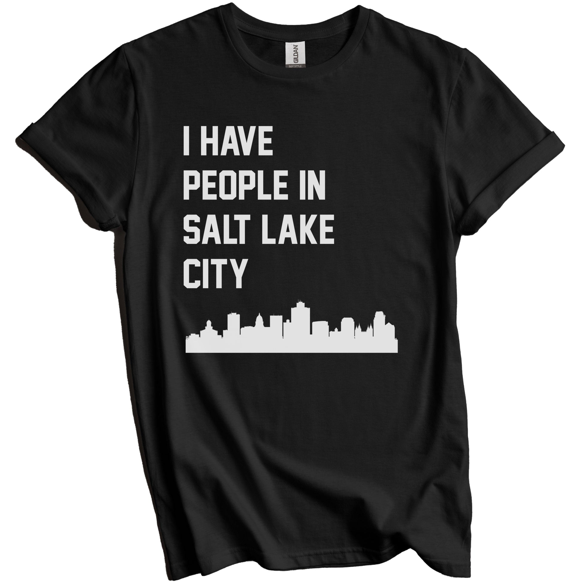 I Have People In Salt Lake City Utah Skyline T-Shirt