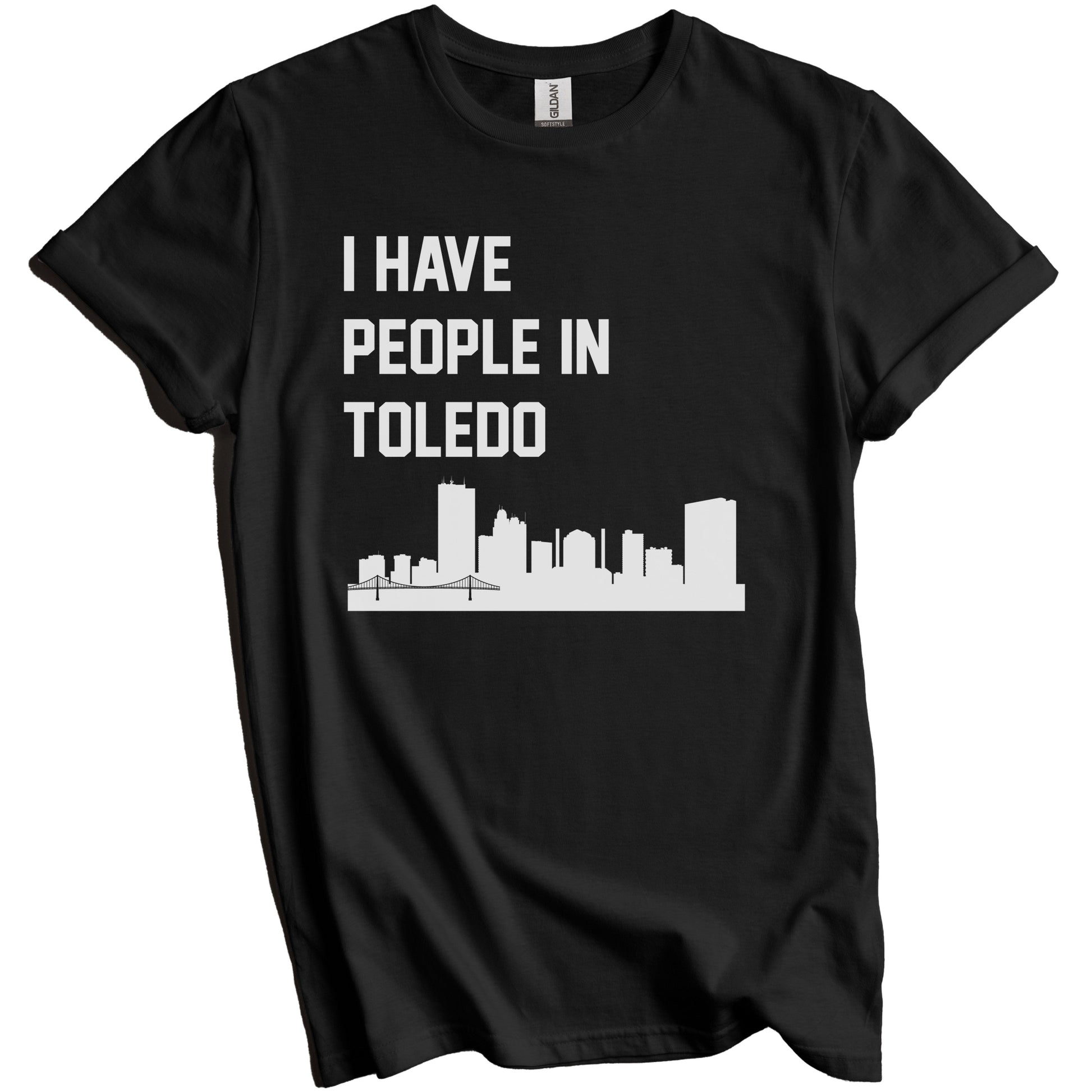 I Have People In Toledo Ohio Skyline T-Shirt