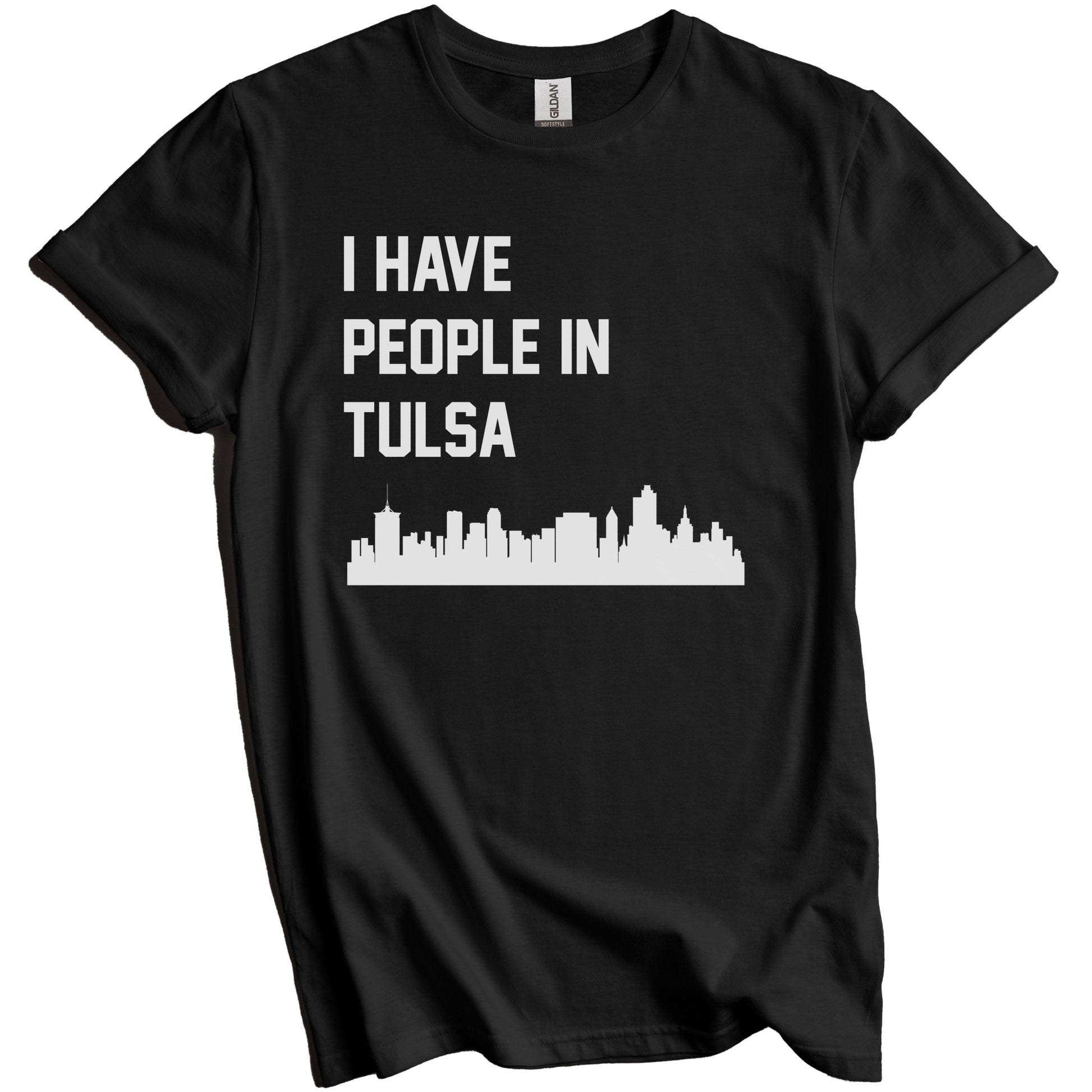 I Have People In Tulsa Oklahoma Skyline T-Shirt