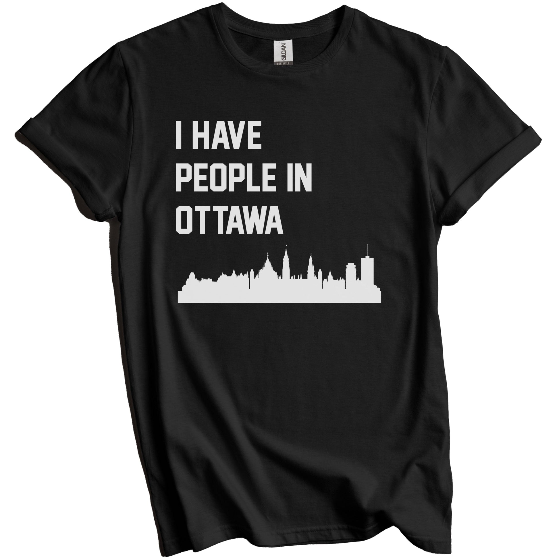 I Have People In Ottawa Ontario Canada Skyline T-Shirt