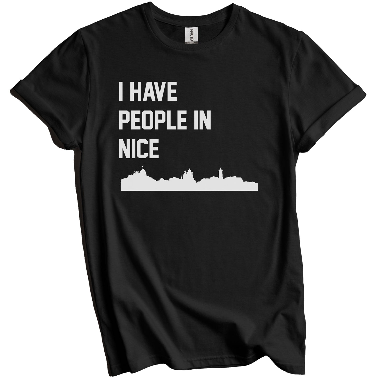 I Have People In Nice France Skyline T-Shirt