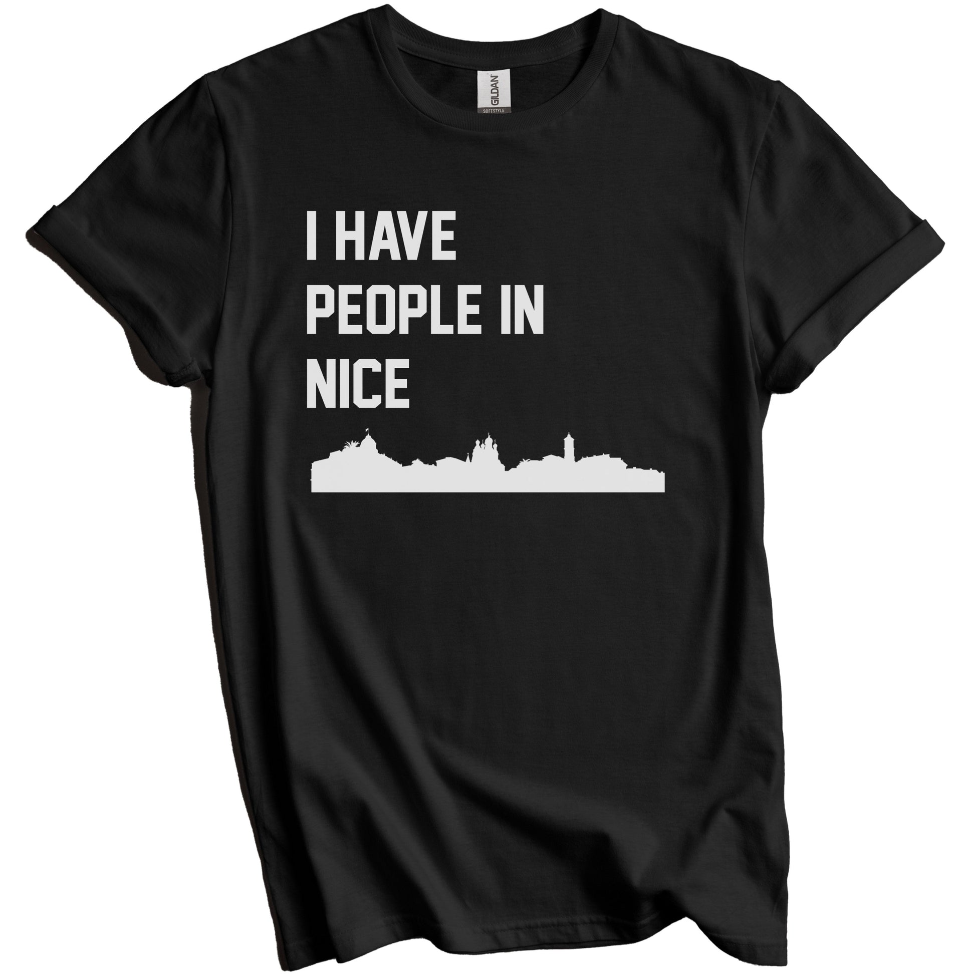 I Have People In Nice France Skyline T-Shirt
