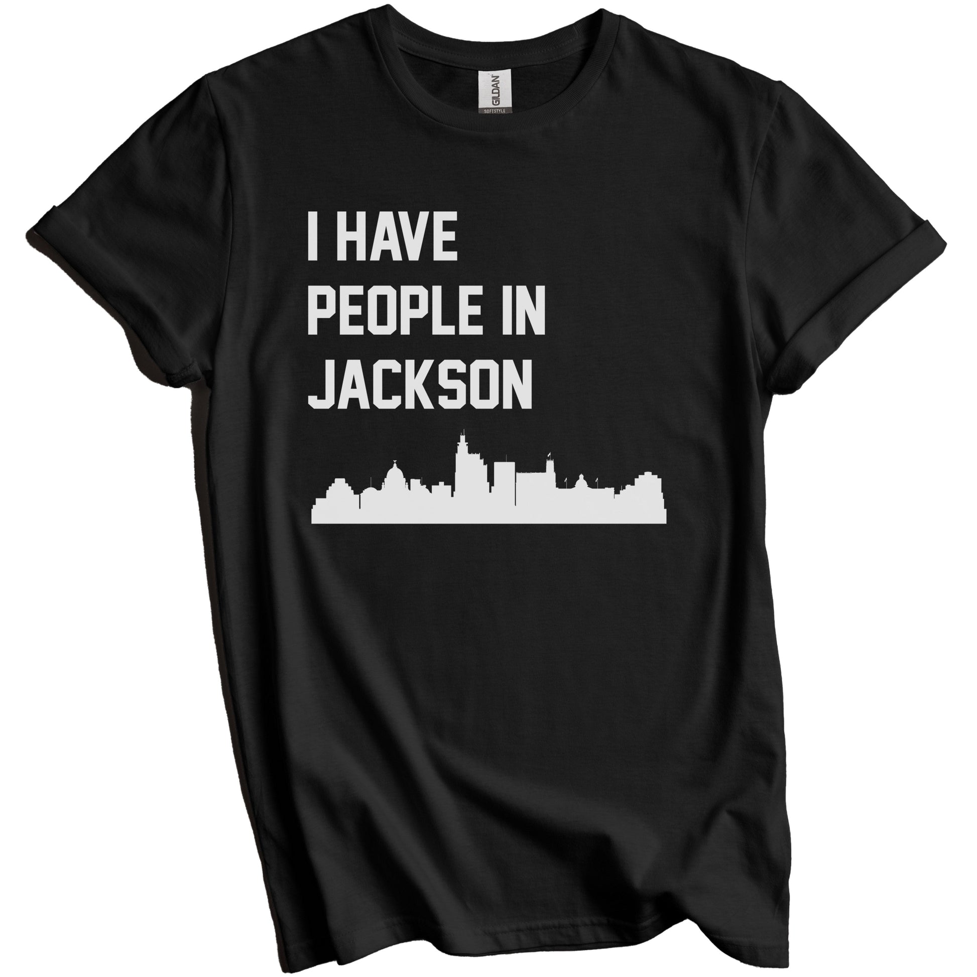 I Have People In Jackson Mississippi Skyline T-Shirt