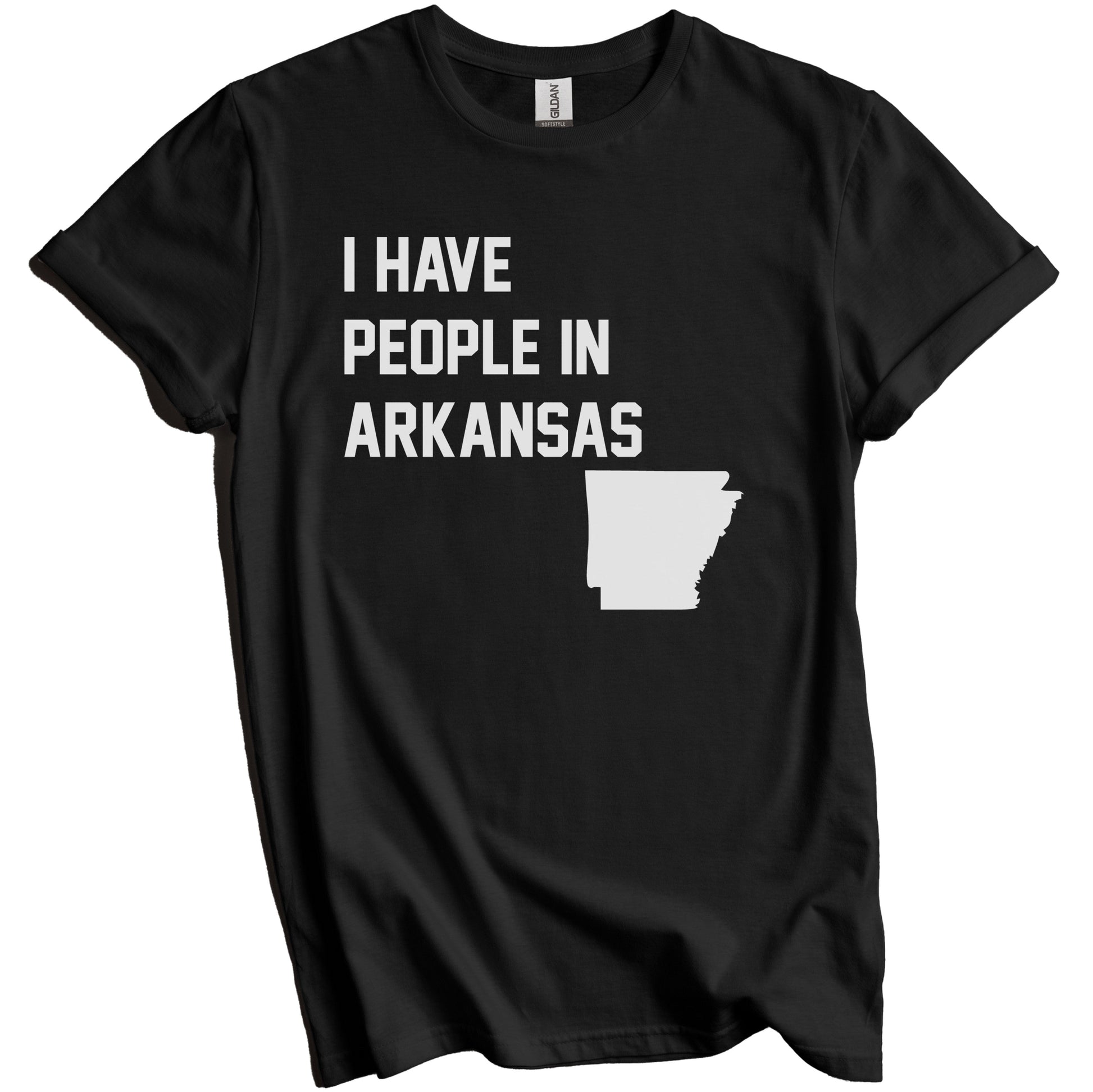 I Have People In Arkansas T-Shirt - Arkansan Family Gift