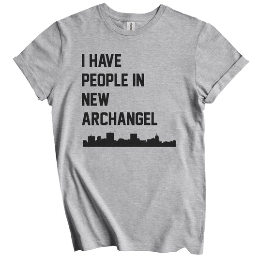 I Have People In New Archangel Alaska Skyline T-Shirt