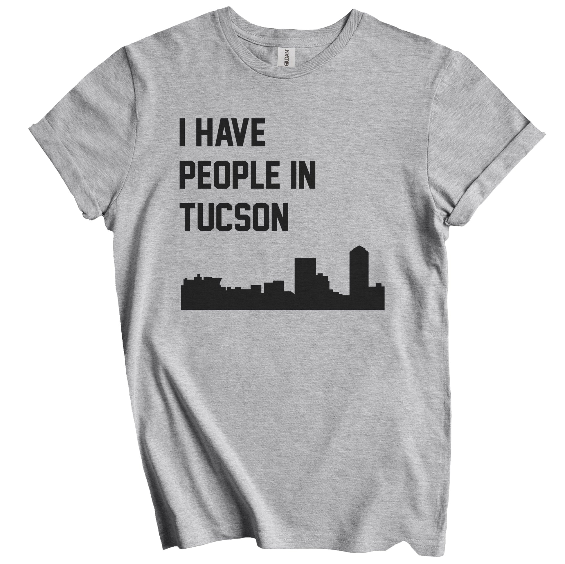 I Have People In Tucson Arizona Skyline T-Shirt