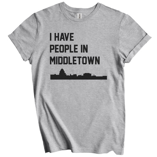 I Have People In Middletown Connecticut Skyline T-Shirt