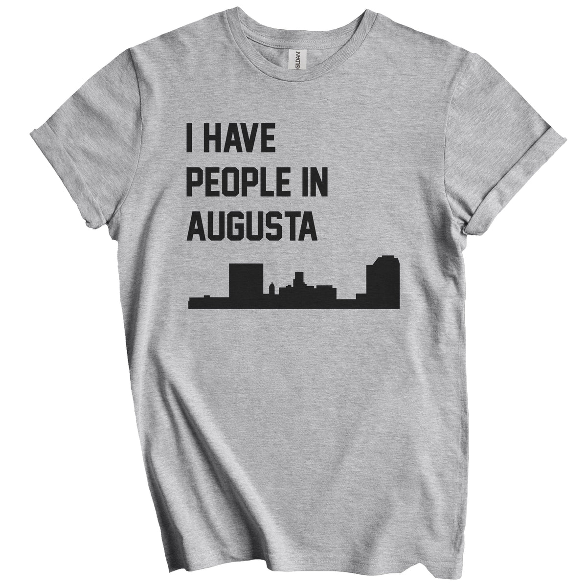 I Have People In Augusta Georgia Skyline T-Shirt