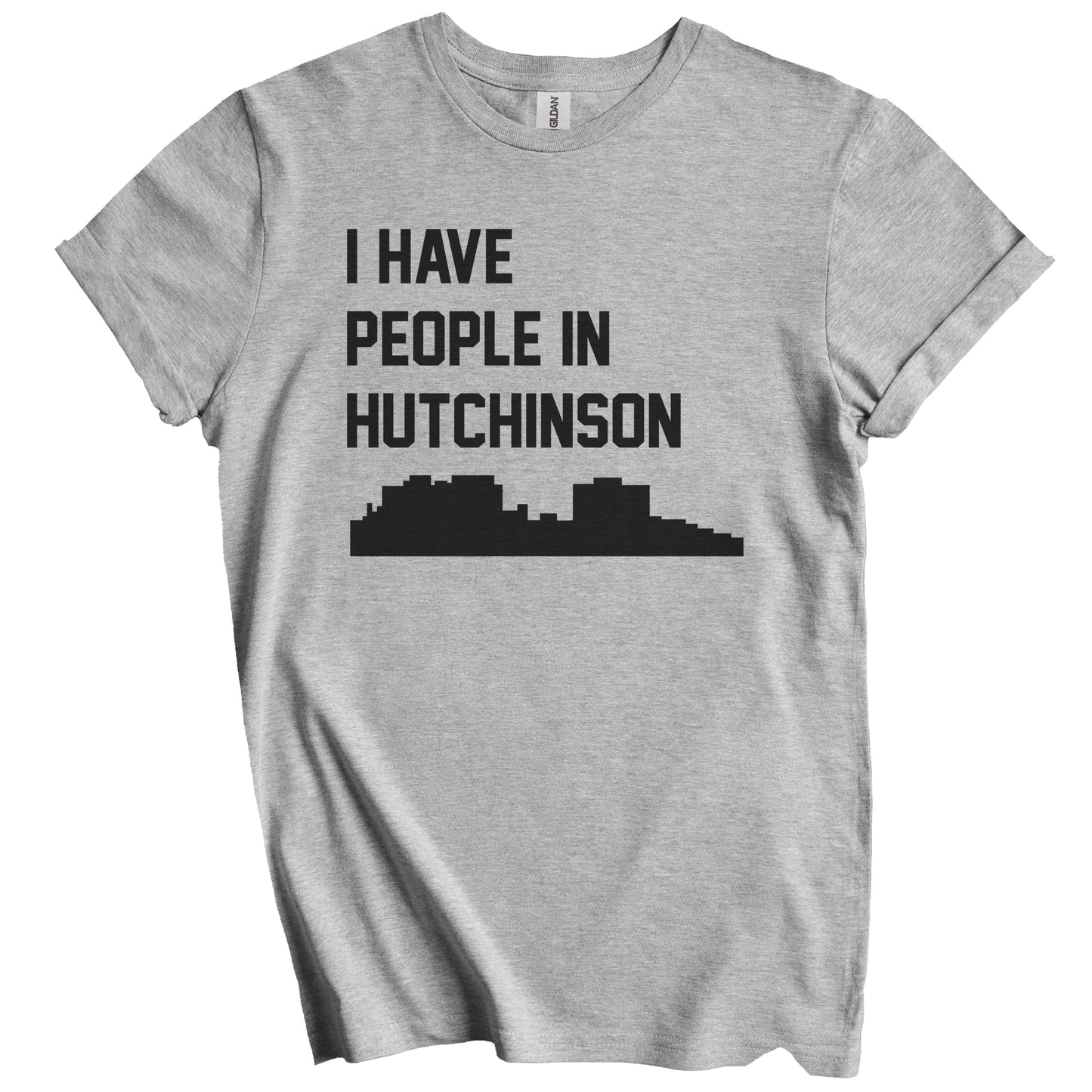 I Have People In Hutchinson Kansas Skyline T-Shirt