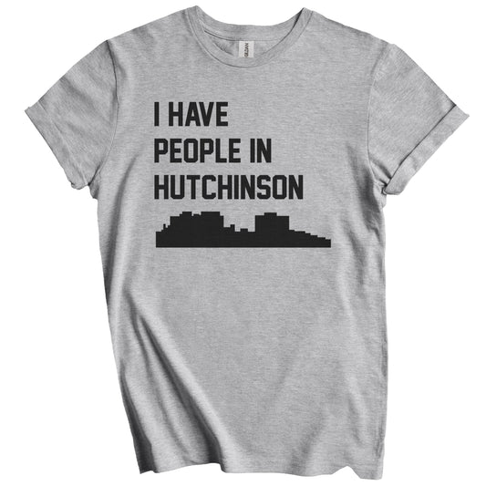 I Have People In Hutchinson Kansas Skyline T-Shirt