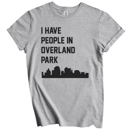 I Have People In Overland Park Kansas Skyline T-Shirt