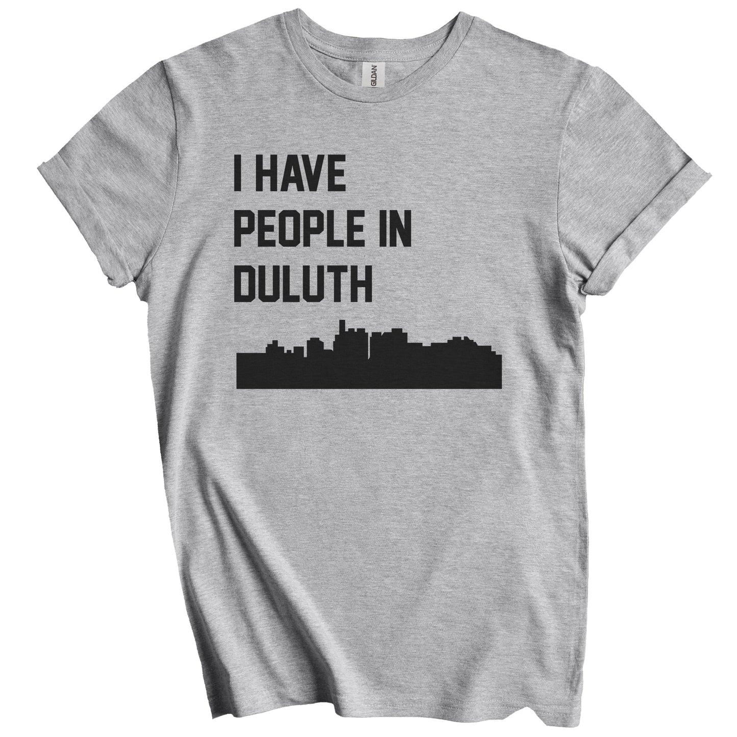 I Have People In Duluth Minnesota Skyline T-Shirt