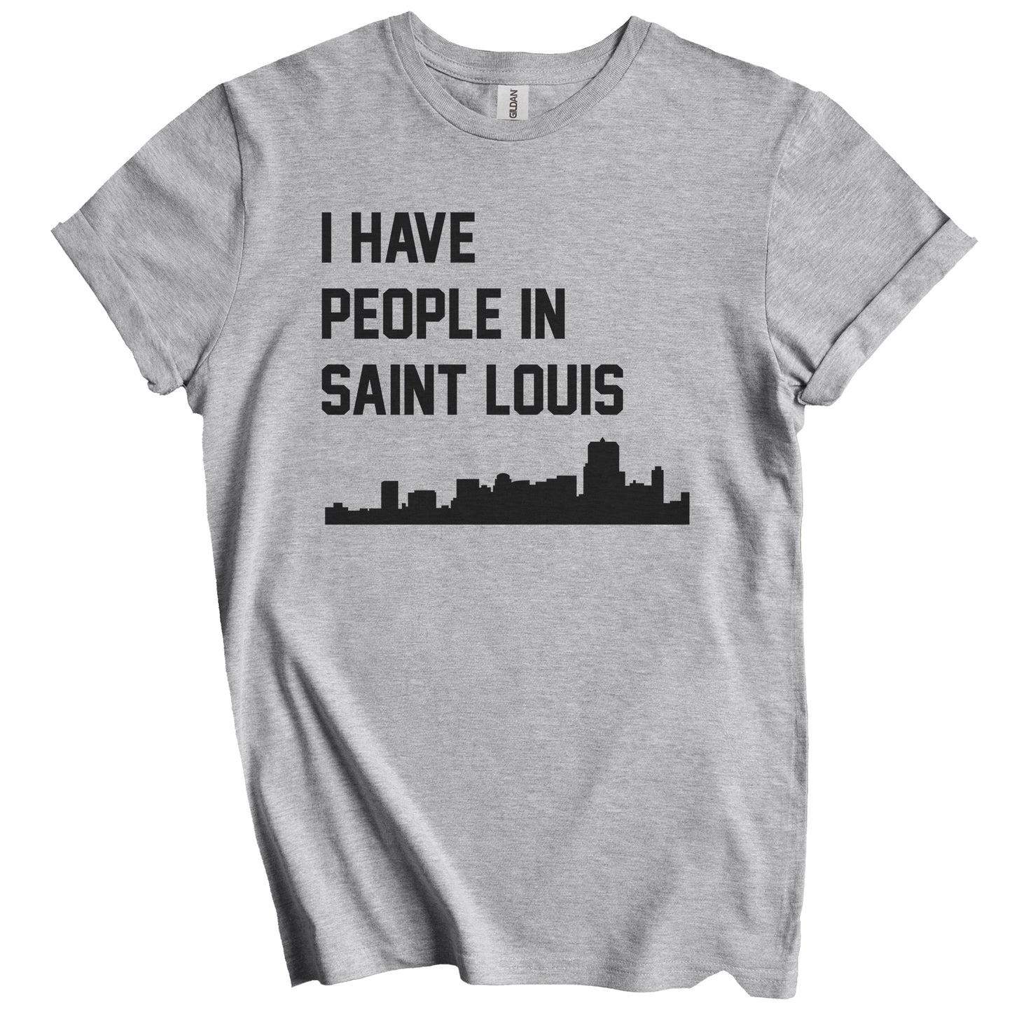 I Have People In Saint Louis Missouri Skyline T-Shirt