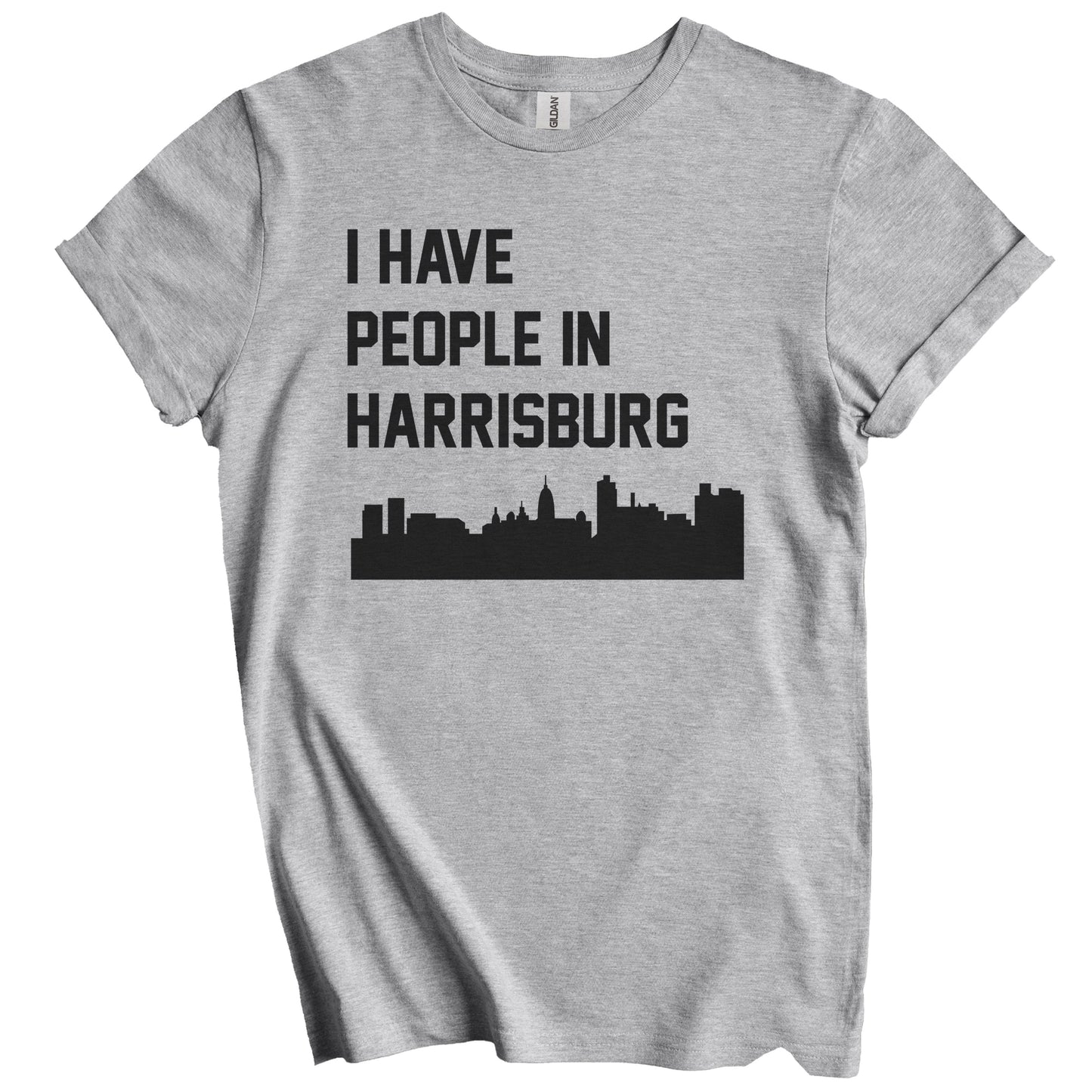 I Have People In Harrisburg Pennsylvania Skyline T-Shirt