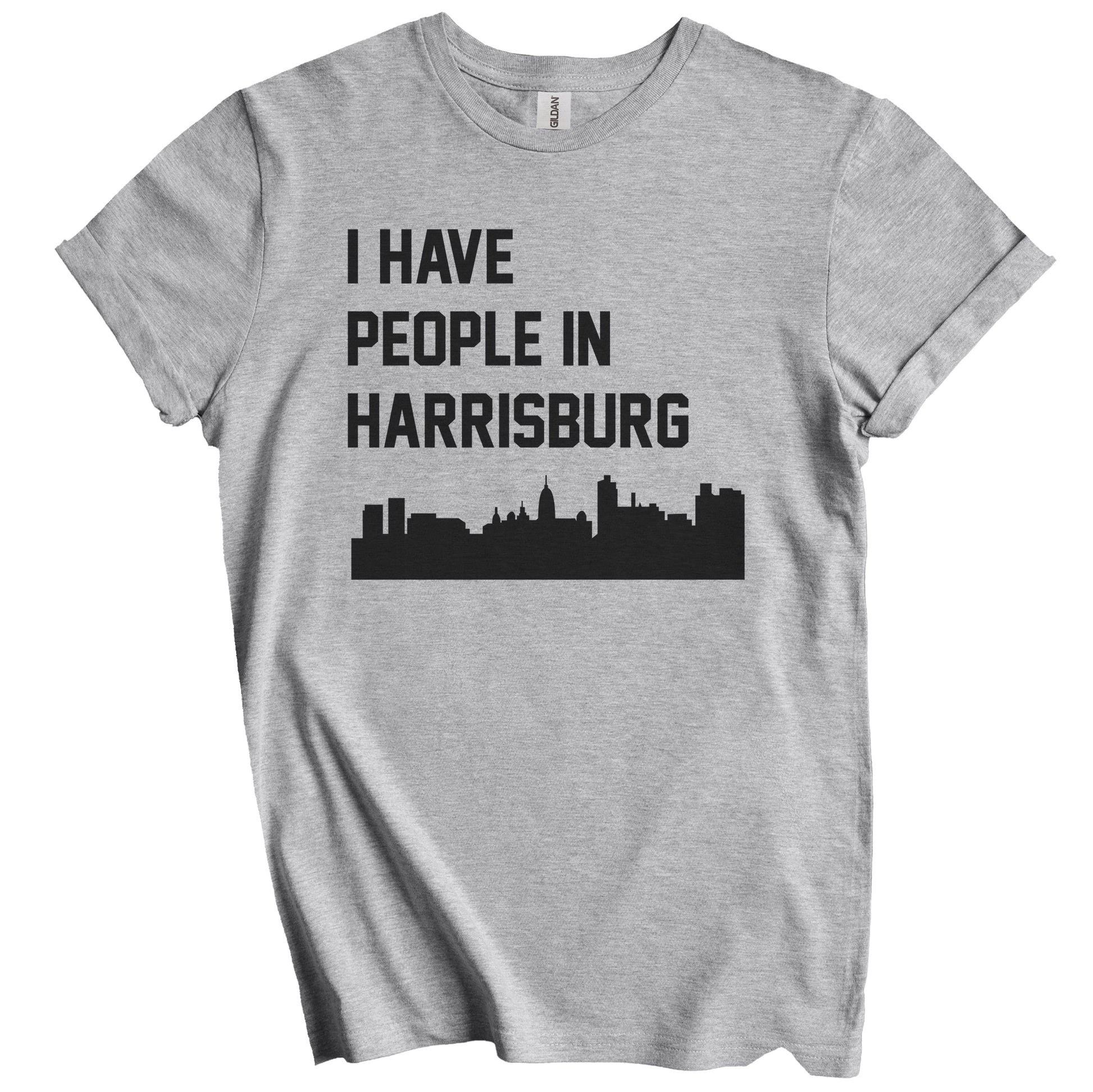 I Have People In Harrisburg Pennsylvania Skyline T-Shirt