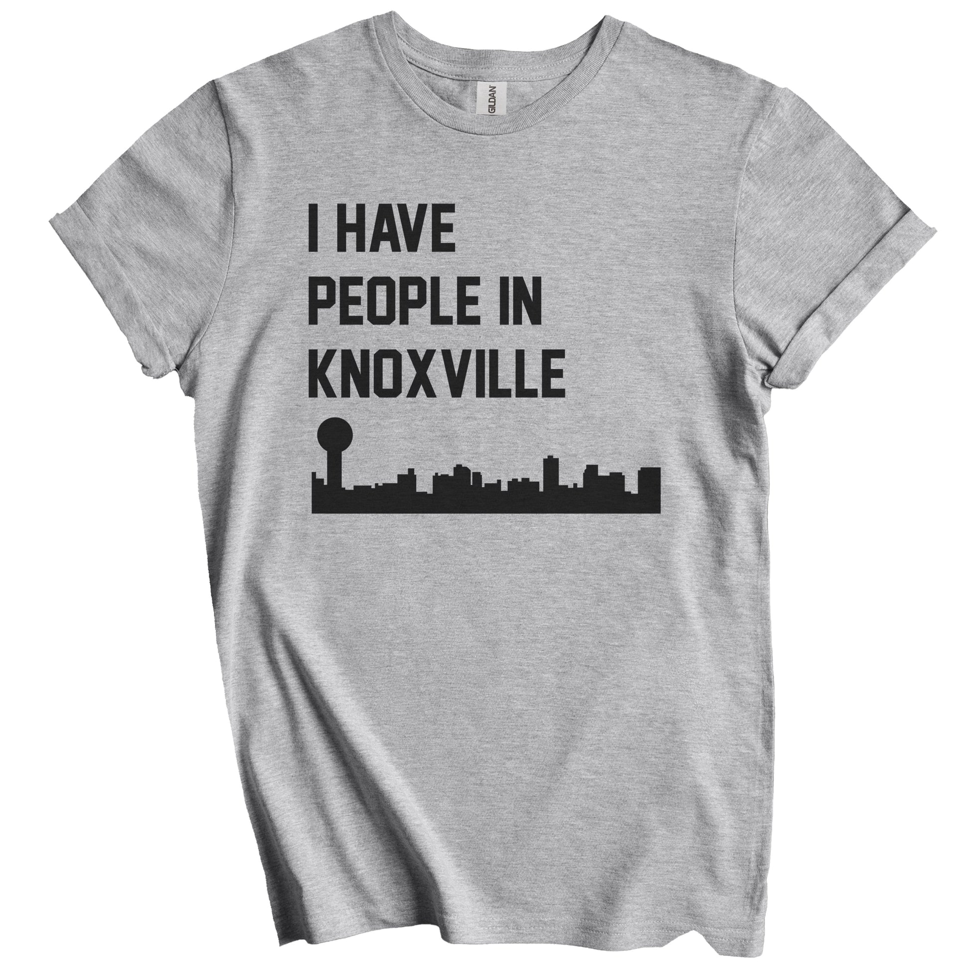 I Have People In Knoxville Tennessee Skyline T-Shirt