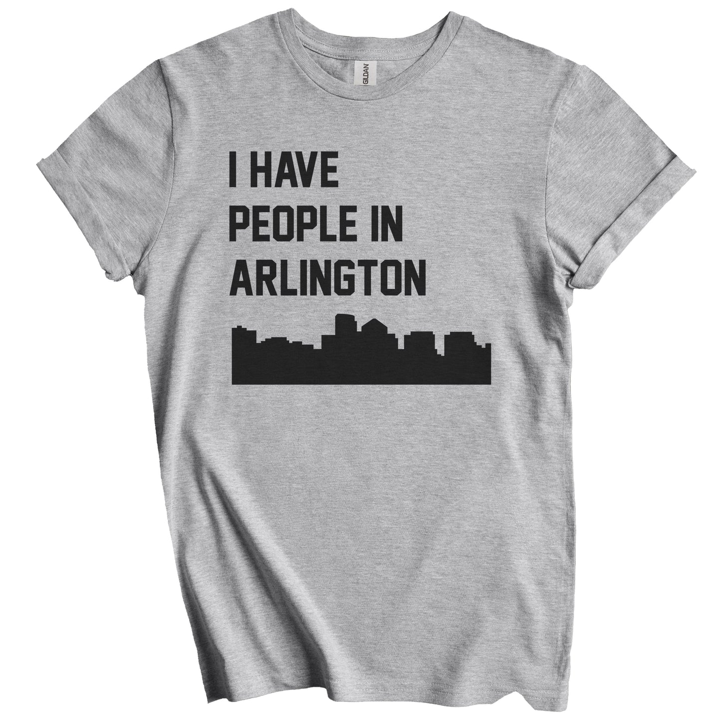 I Have People In Arlington Virginia Skyline T-Shirt