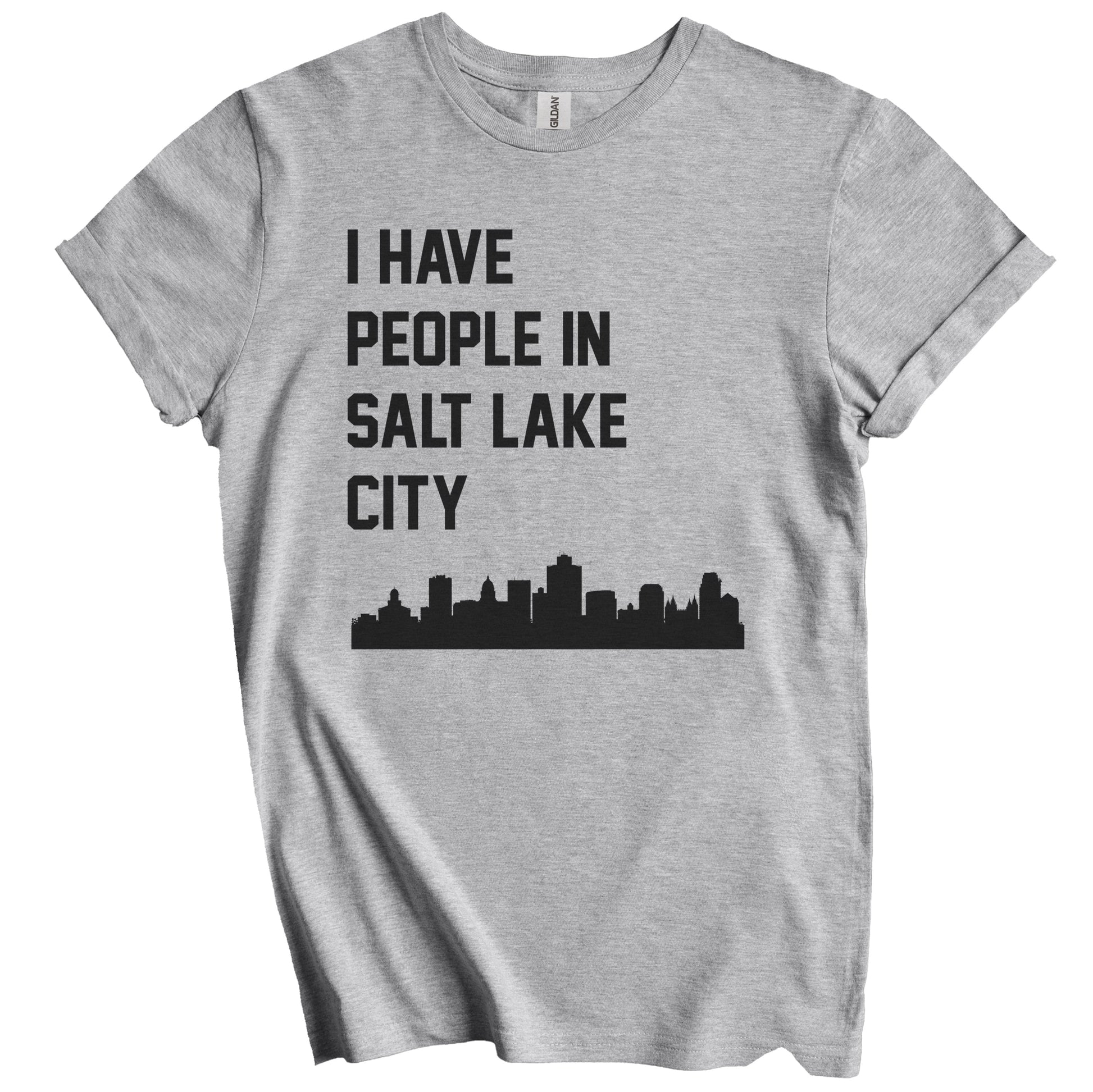 I Have People In Salt Lake City Utah Skyline T-Shirt