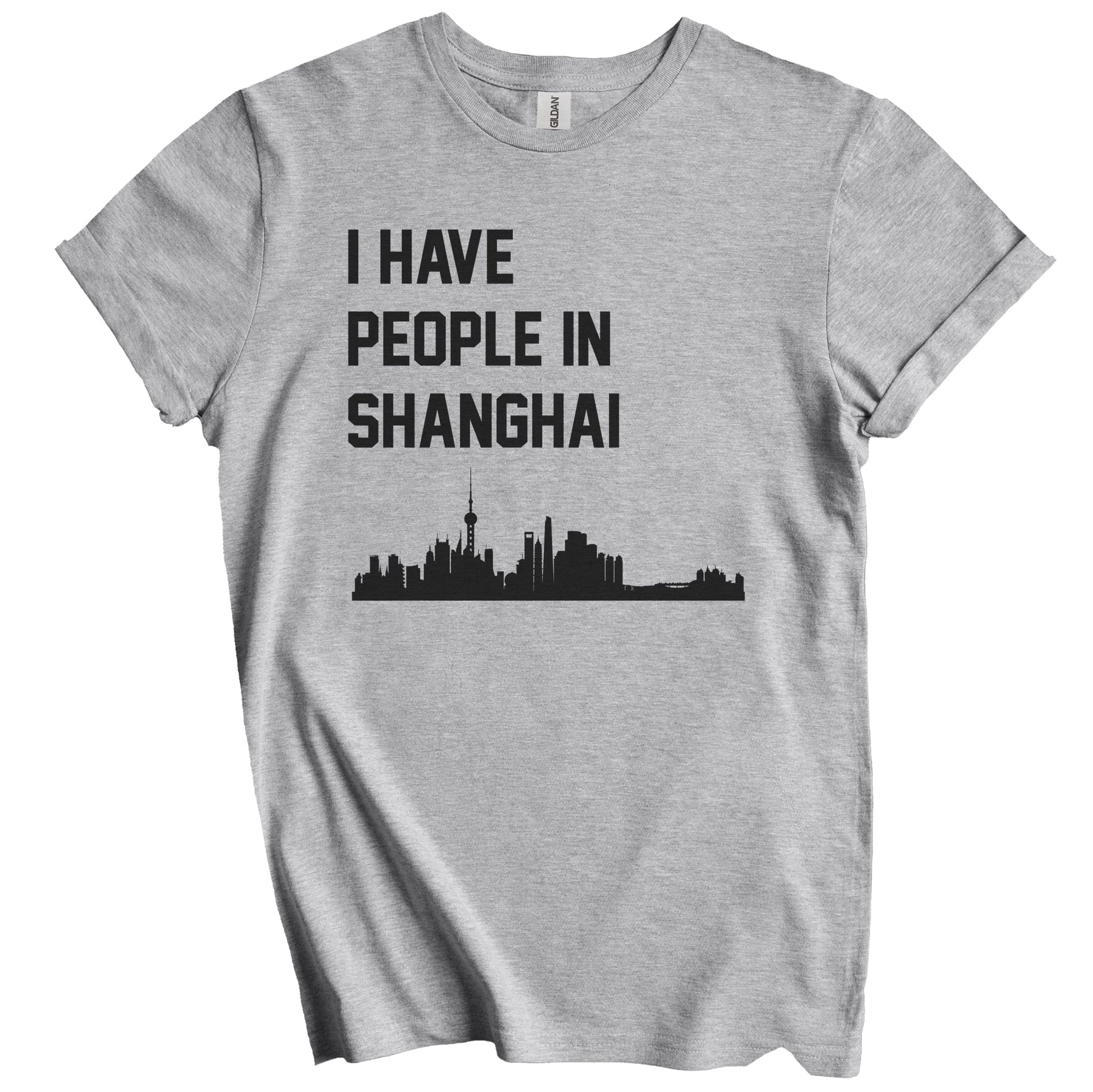I Have People In Shanghai China Skyline T-Shirt