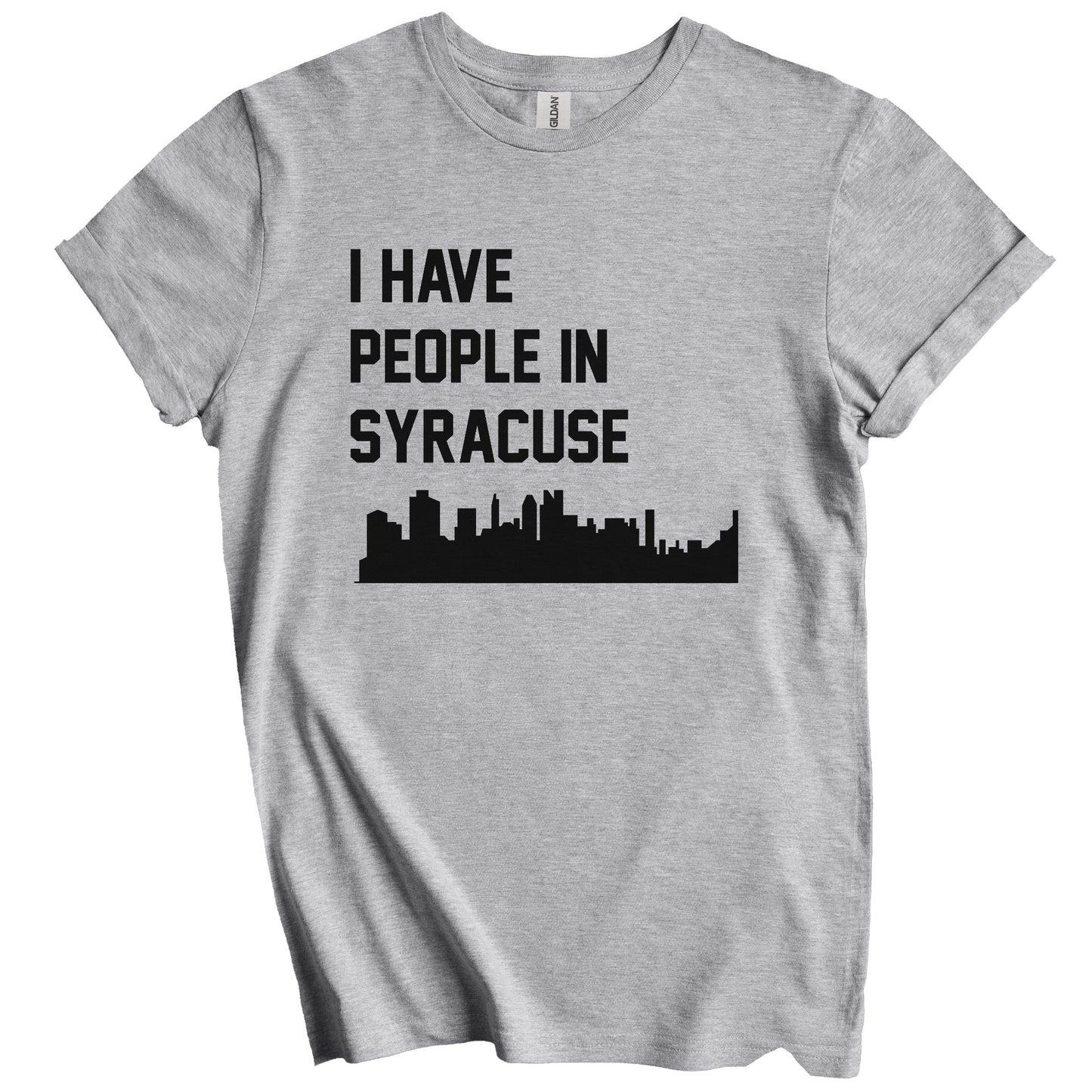 I Have People In Syracuse New York Skyline T-Shirt