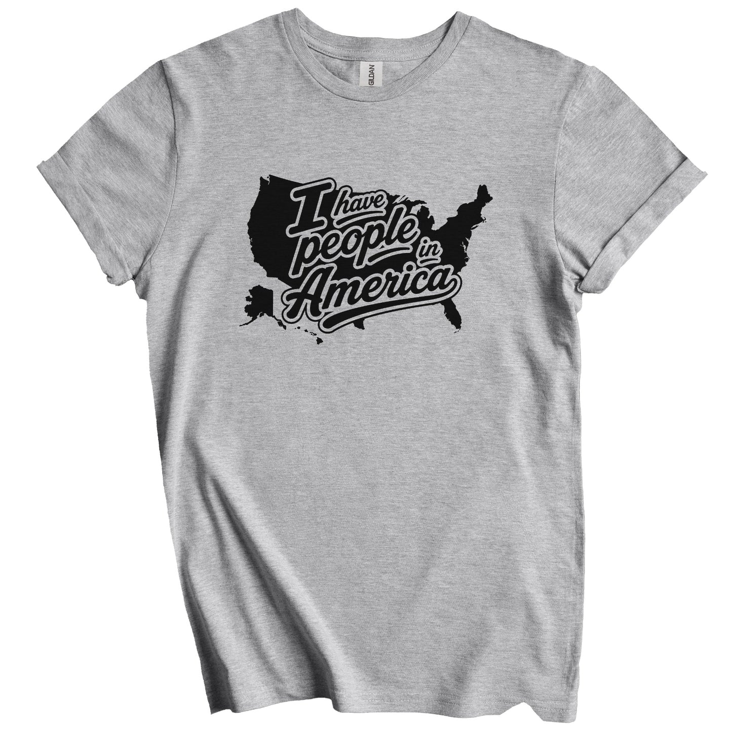 I Have People In America Country Silhouette T-Shirt