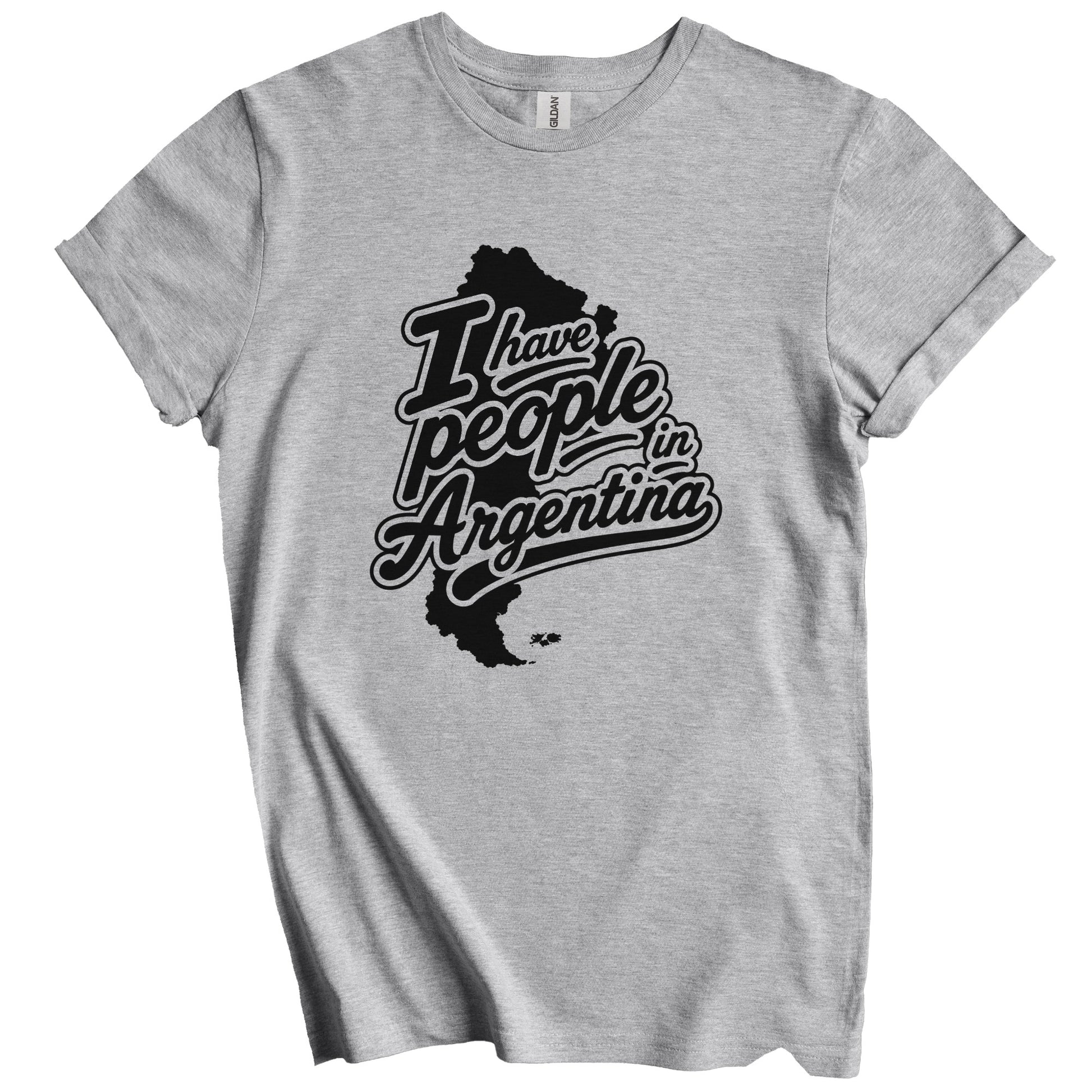 I Have People In Argentina Country Silhouette T-Shirt