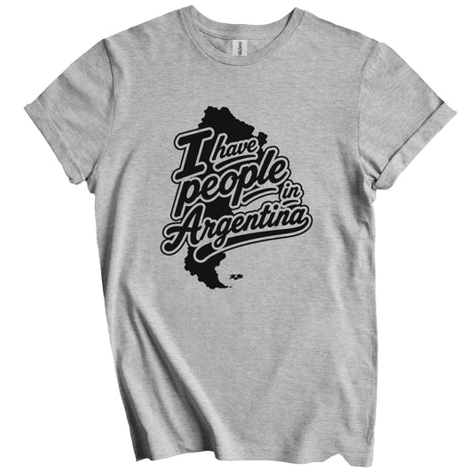 I Have People In Argentina Country Silhouette T-Shirt