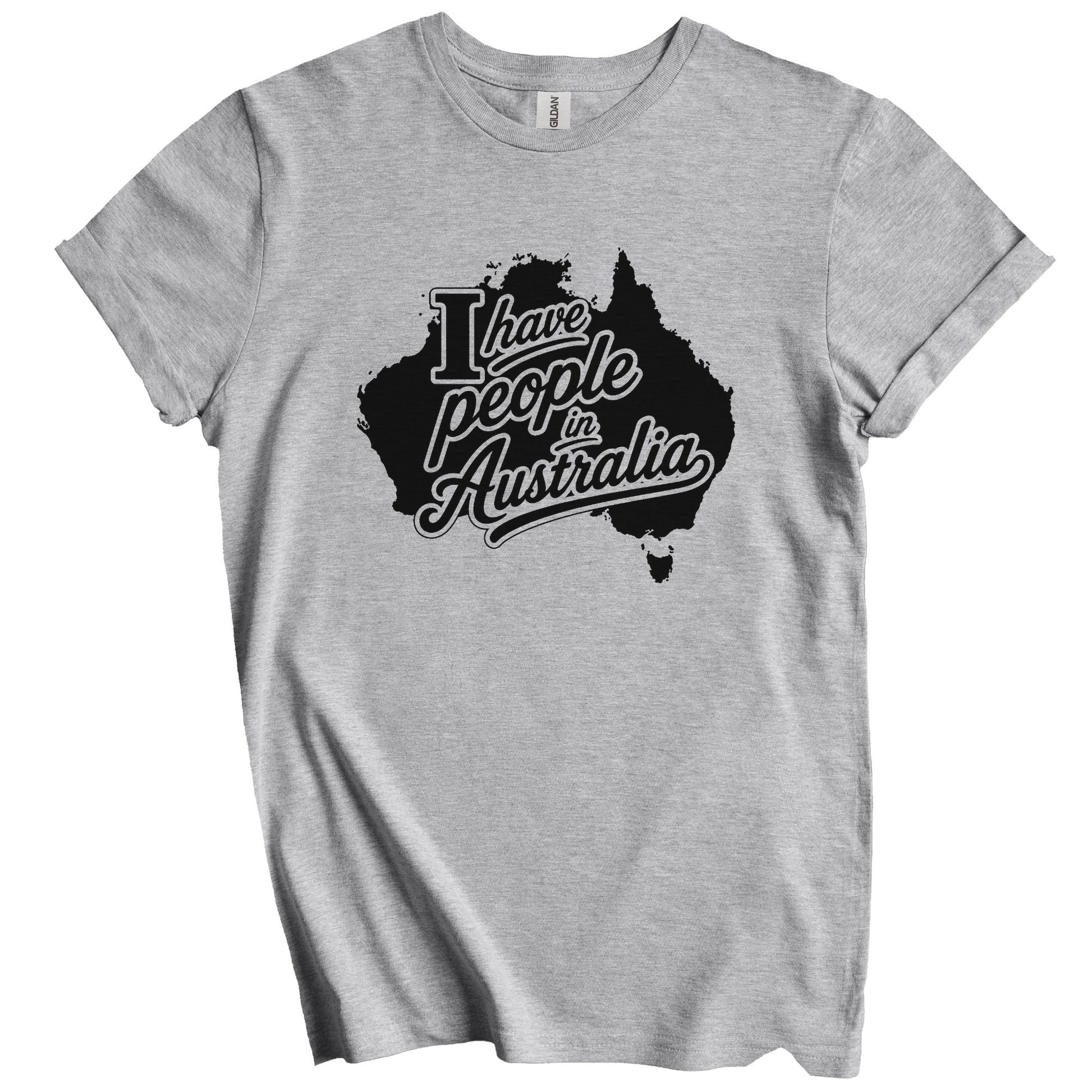 I Have People In Australia Country Silhouette T-Shirt