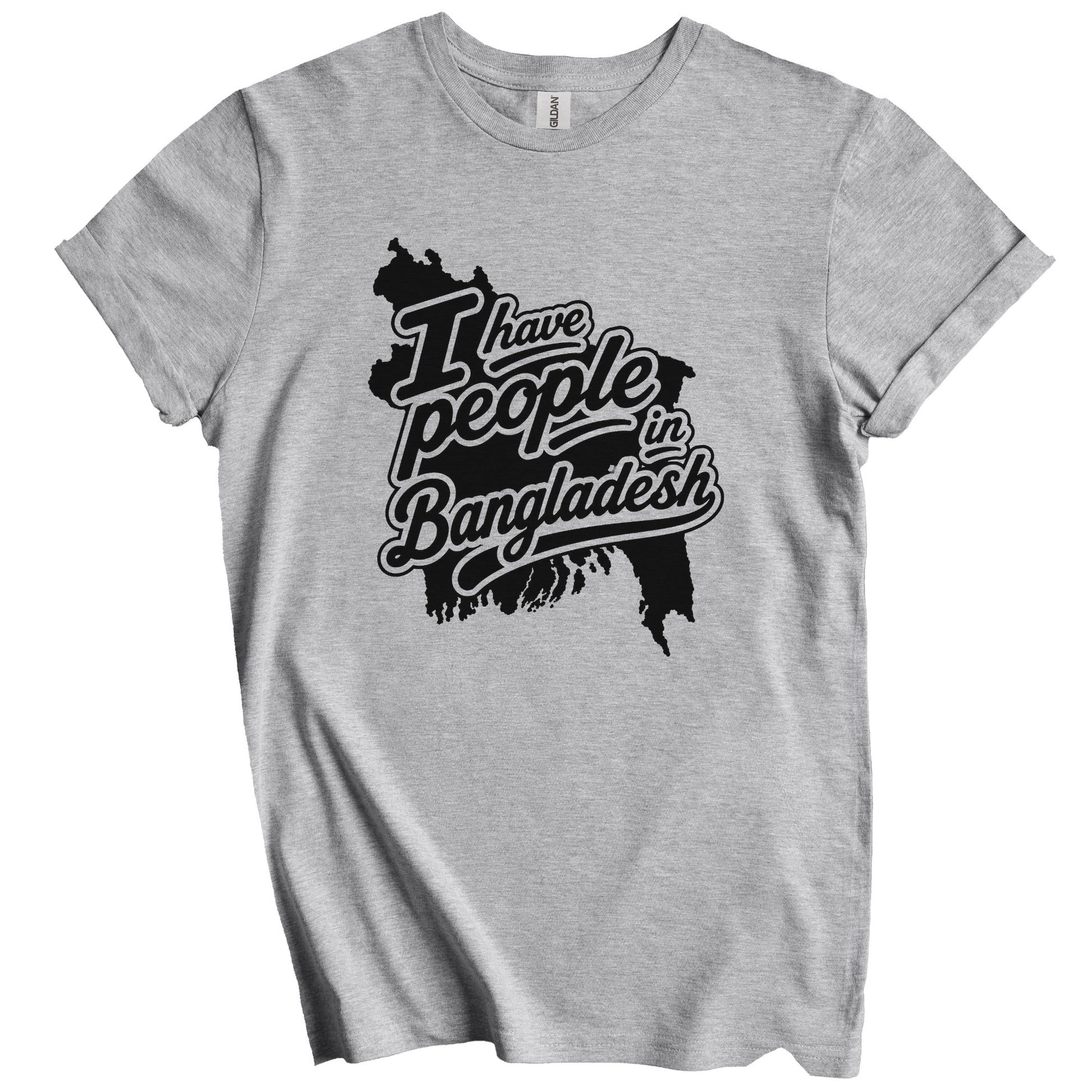 I Have People In Bangladesh Country Silhouette T-Shirt
