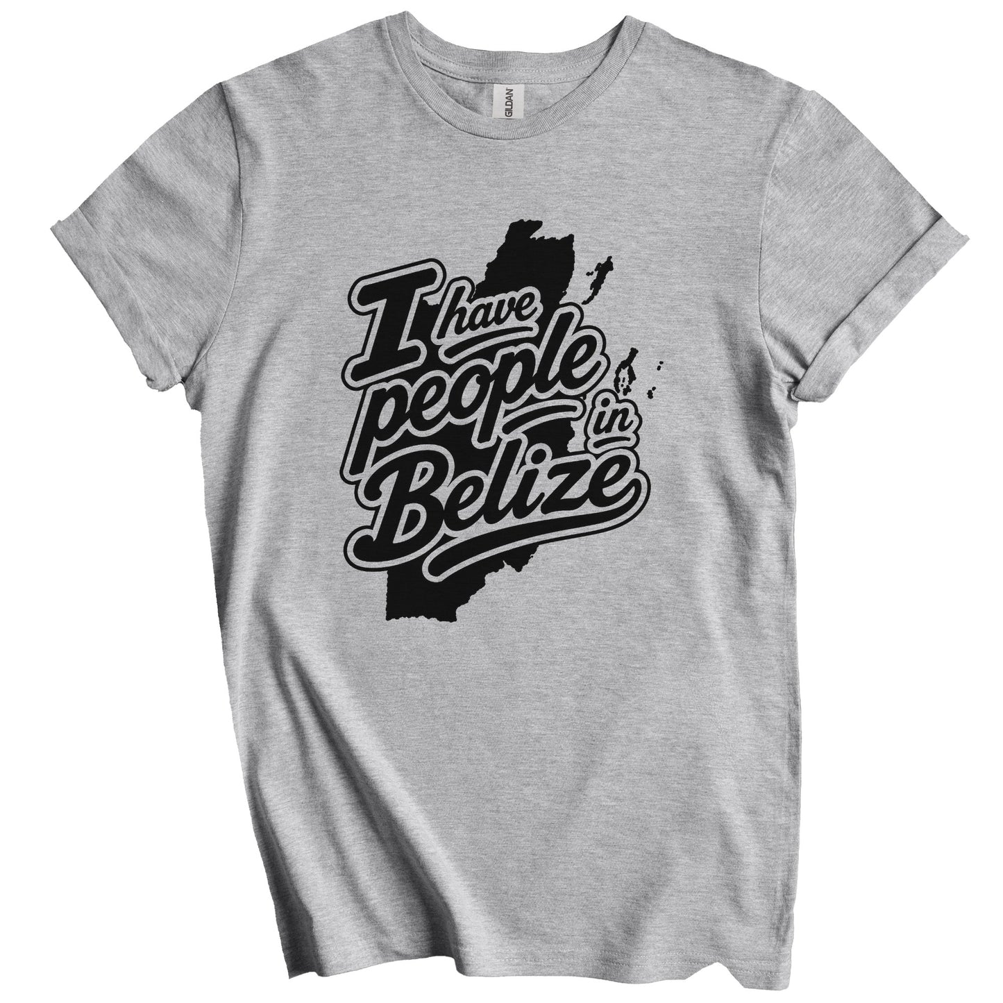 I Have People In Belize Country Silhouette T-Shirt