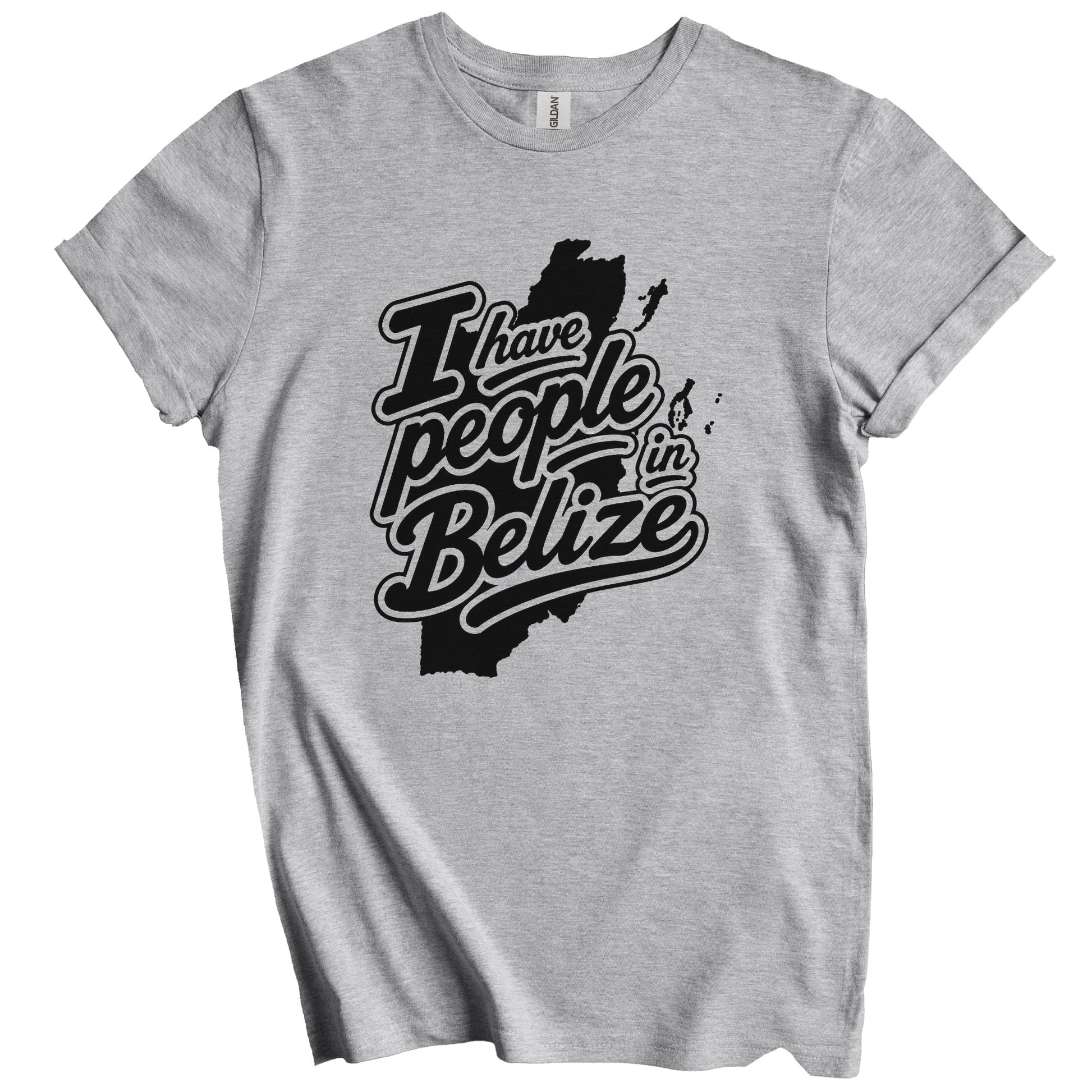 I Have People In Belize Country Silhouette T-Shirt